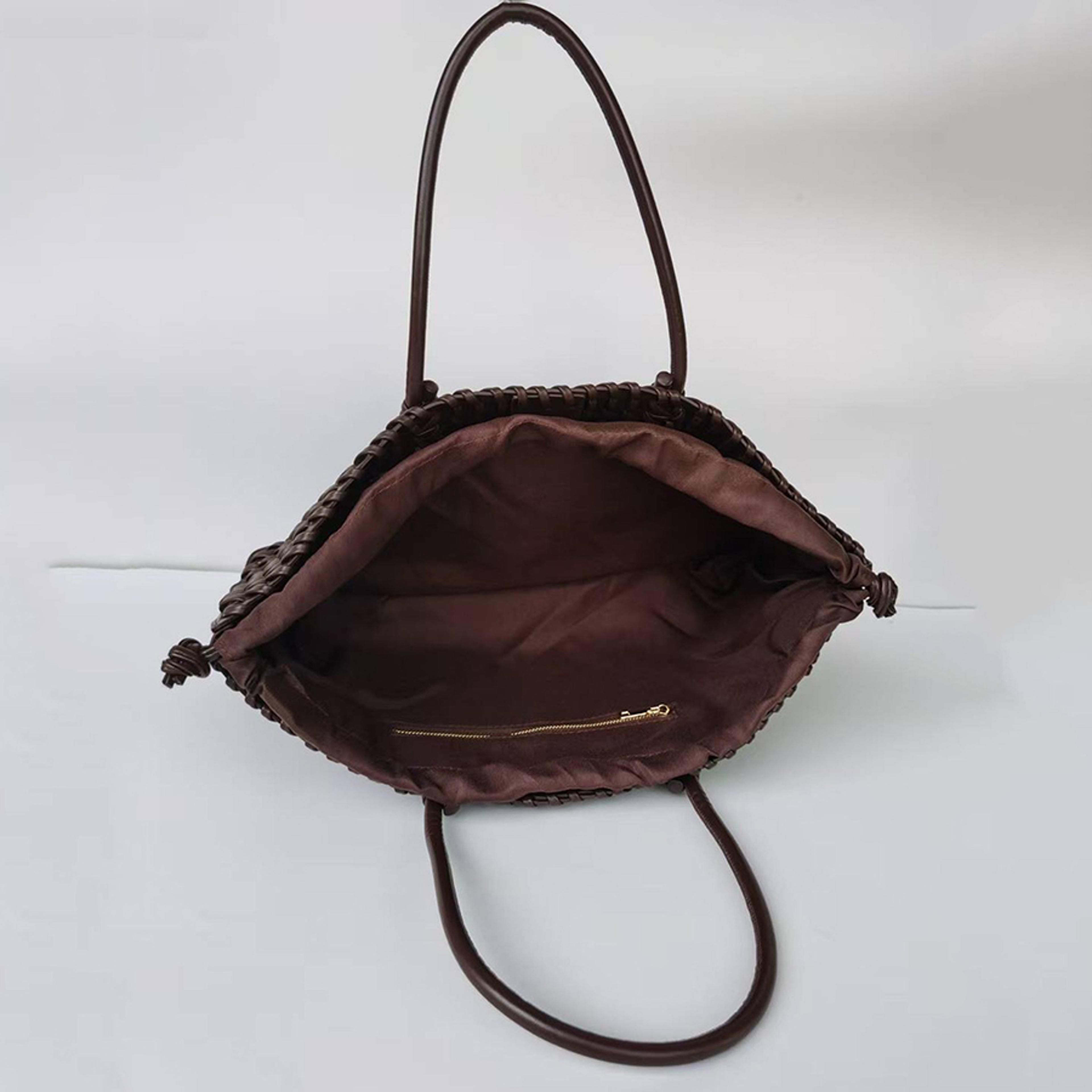 Large Woven Tote Bag For Women Fashion Shoulder Tote Bag With Extra Large Capacity For Work  Travel 3