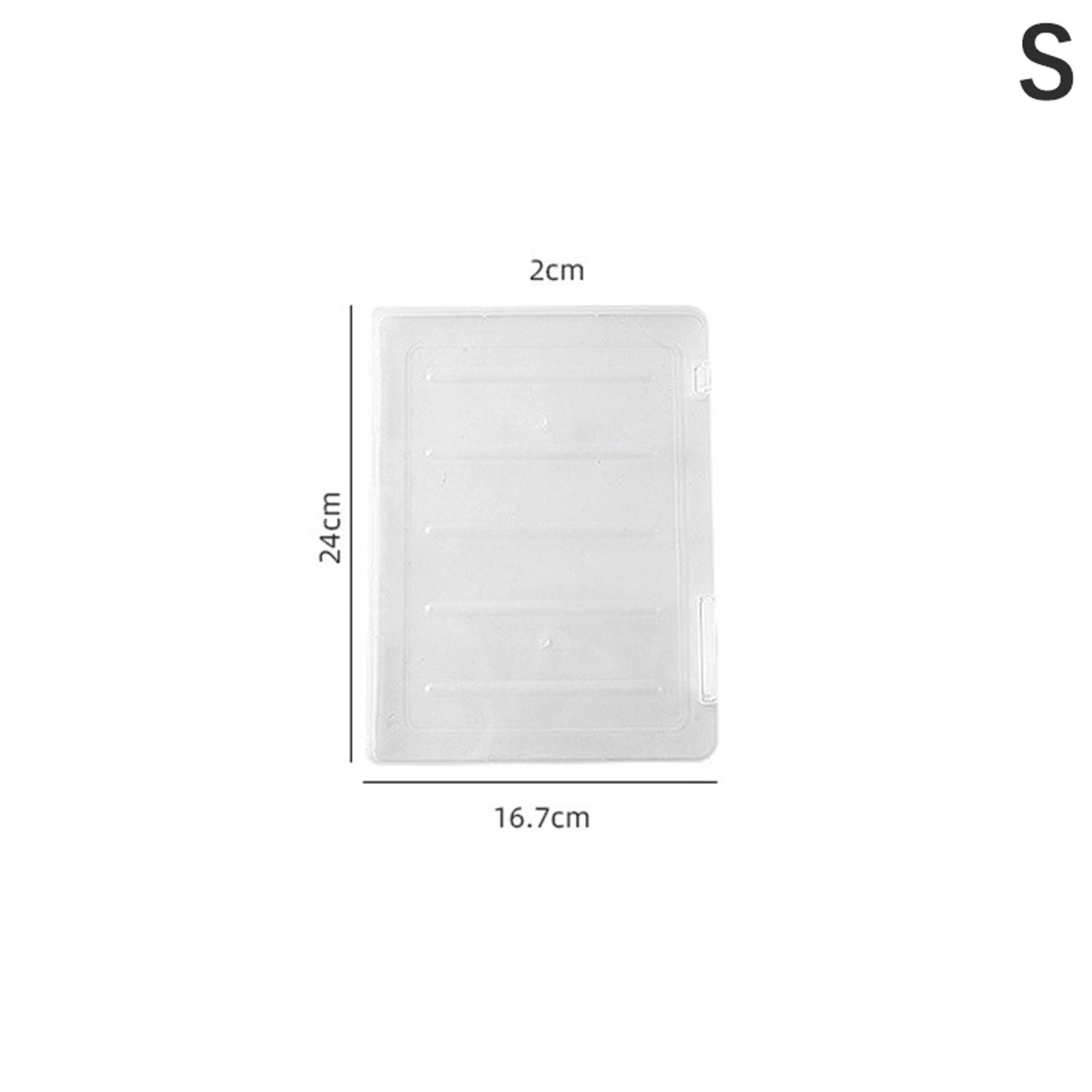 Portable A4 File Storage Box Multi Layer Document Organizer 6