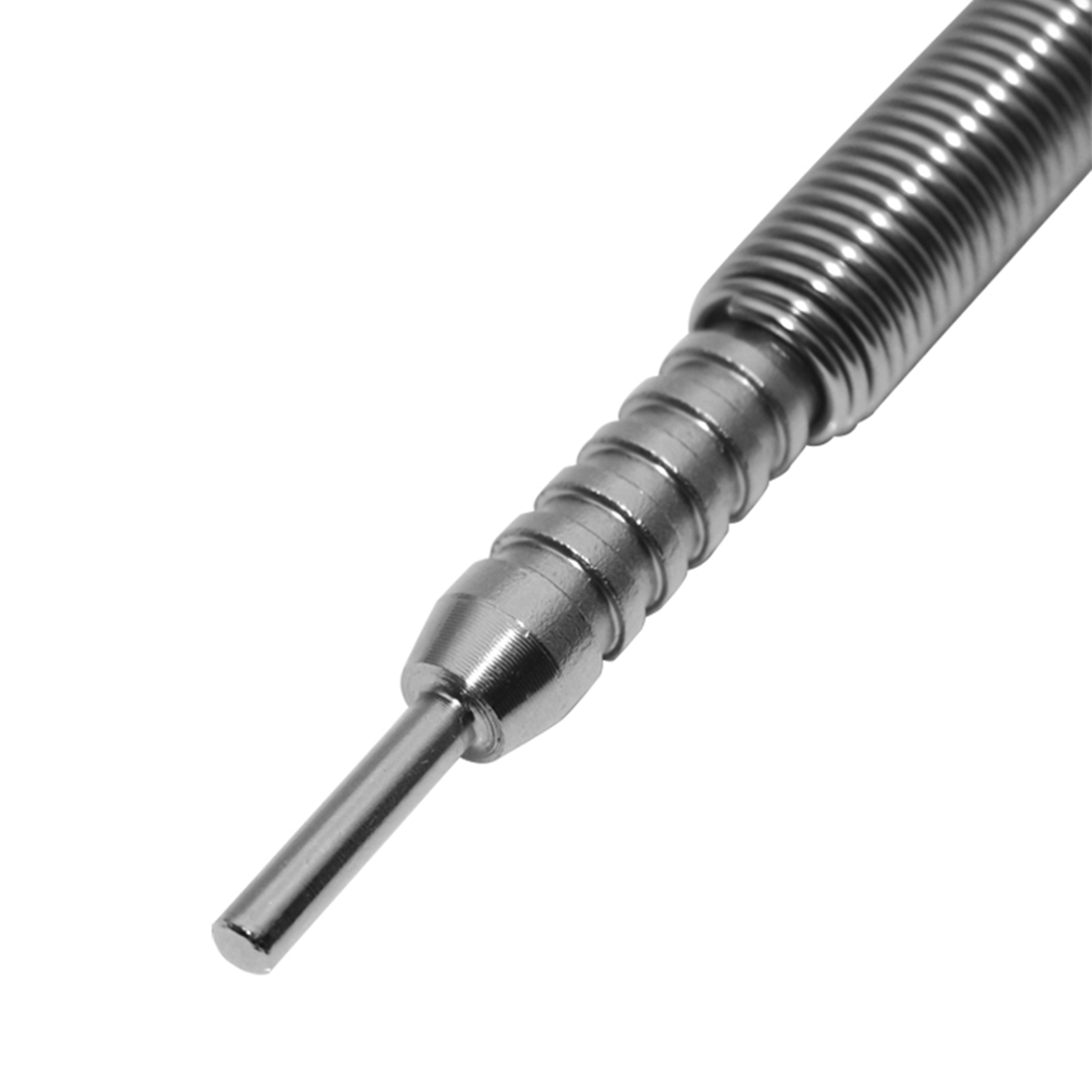 spring loaded center punch hammerless nail setter for precision drilling and marking