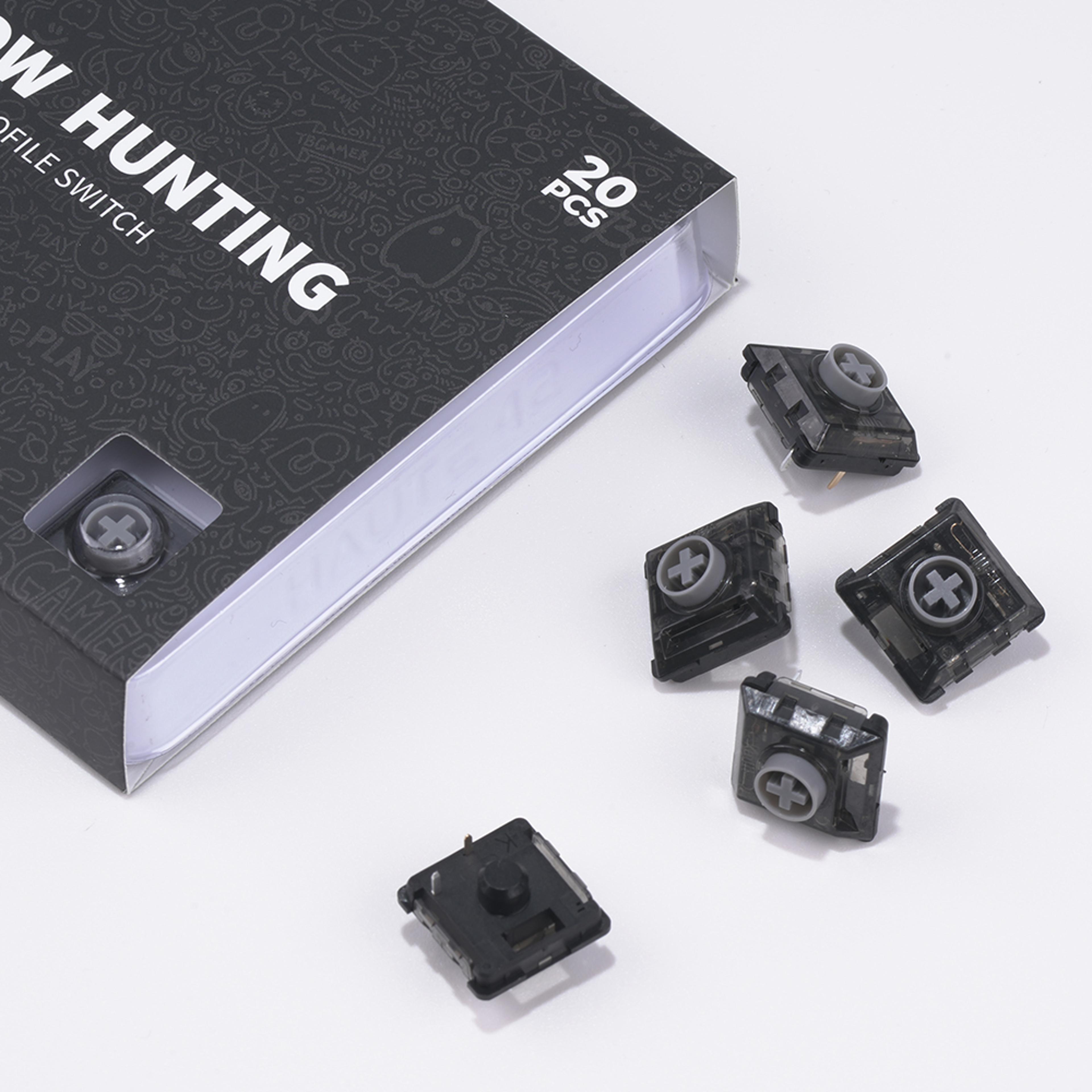 kailh shadow hunting low profile linear switch for hitbox controllers