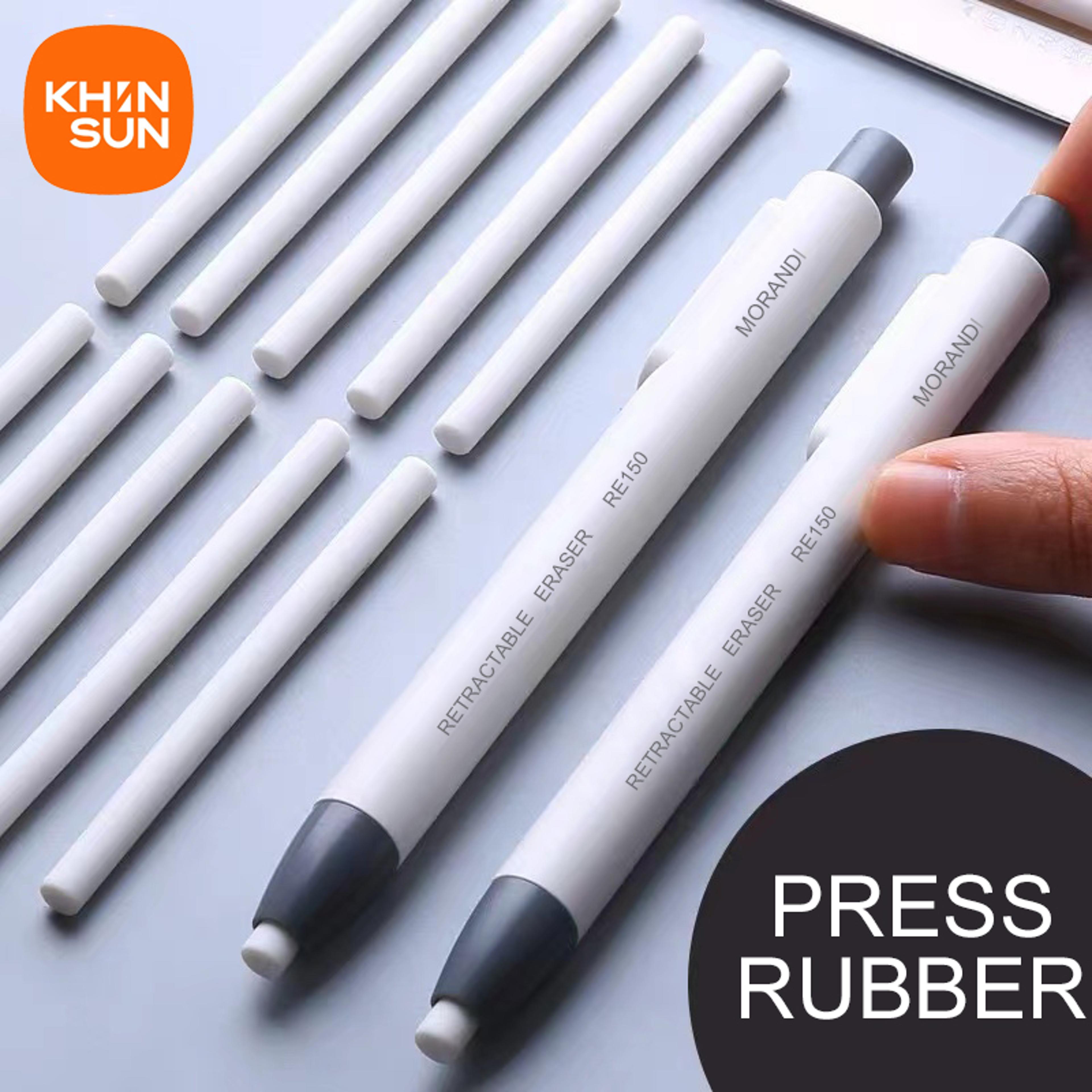 retractable eraser pen precision pencil eraser for writing drawing and sketching