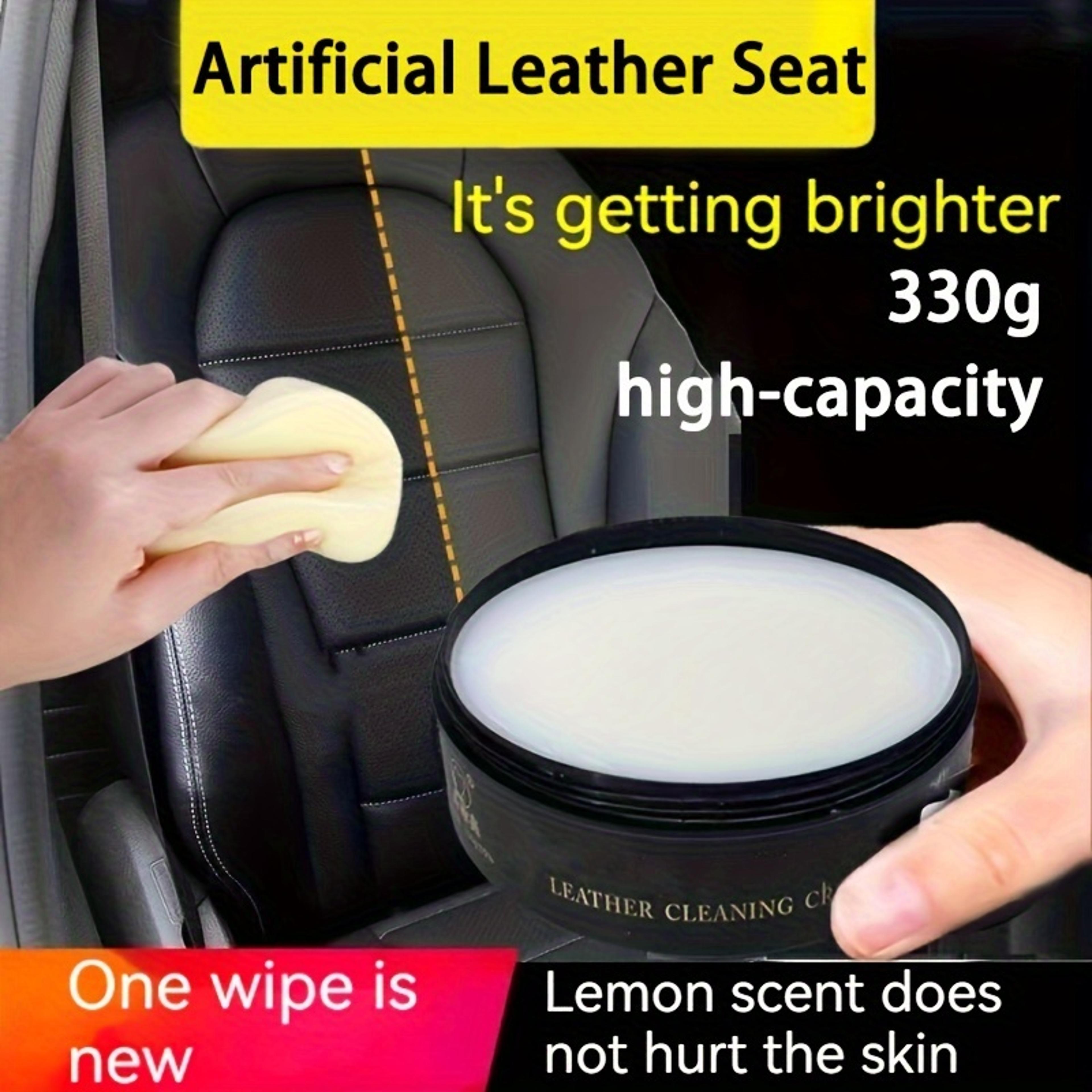 leather and upholstery cleaner care cream for car seats and sofas