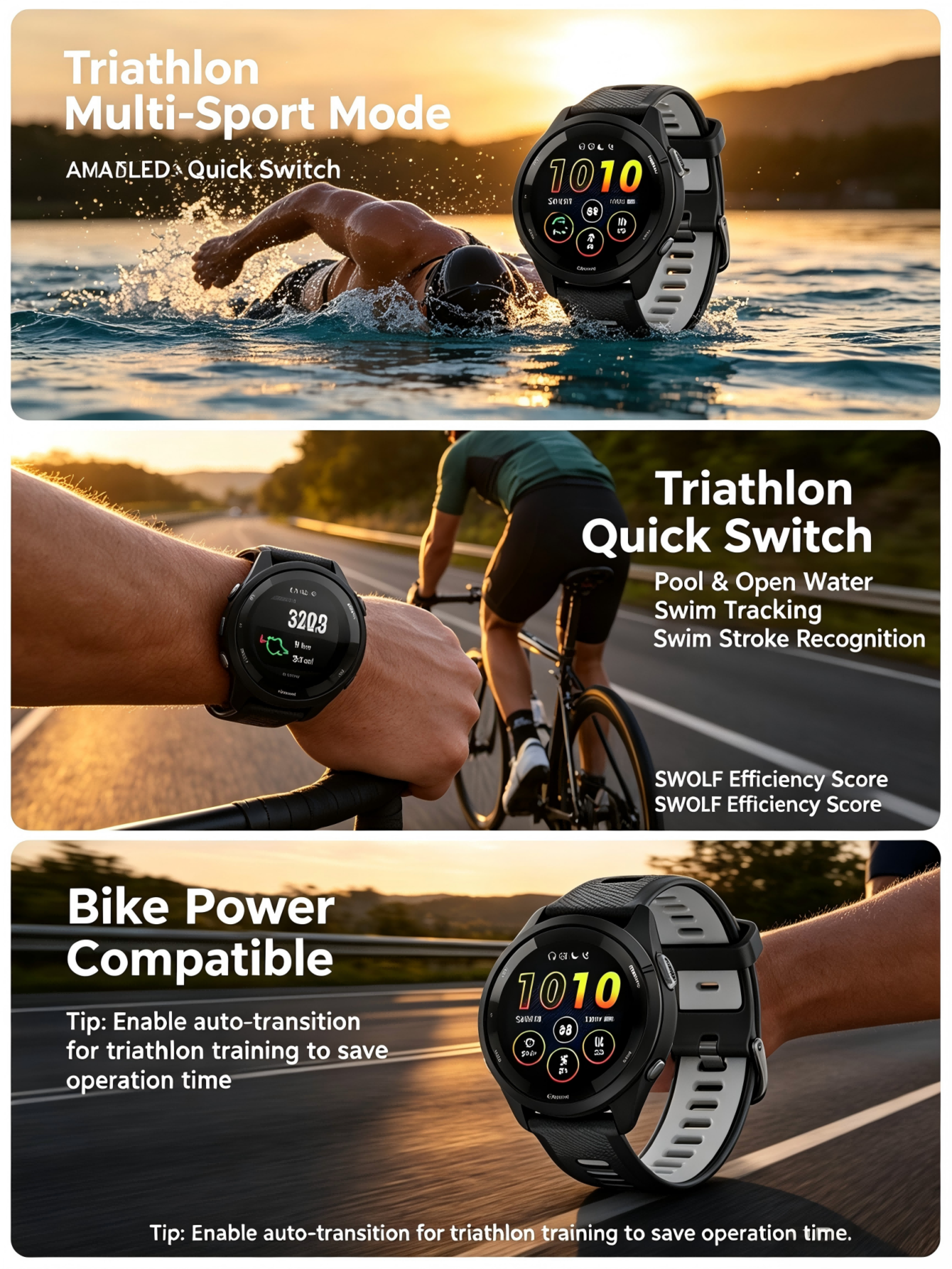 GPS Smartwatch With AMOLED Display And Heart Rate Tracking 2