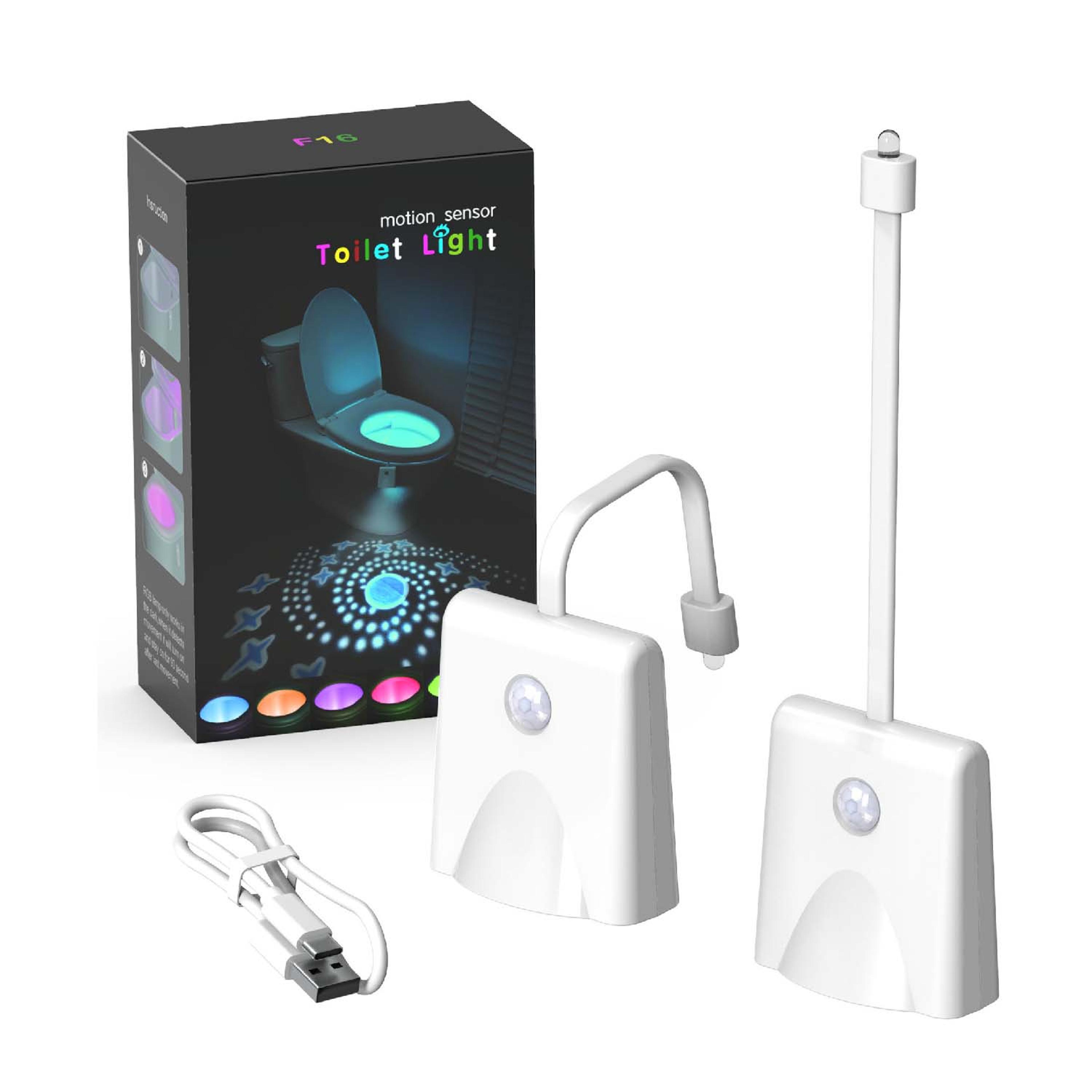 rechargeable motion sensor night light with magnetic mount and led lighting