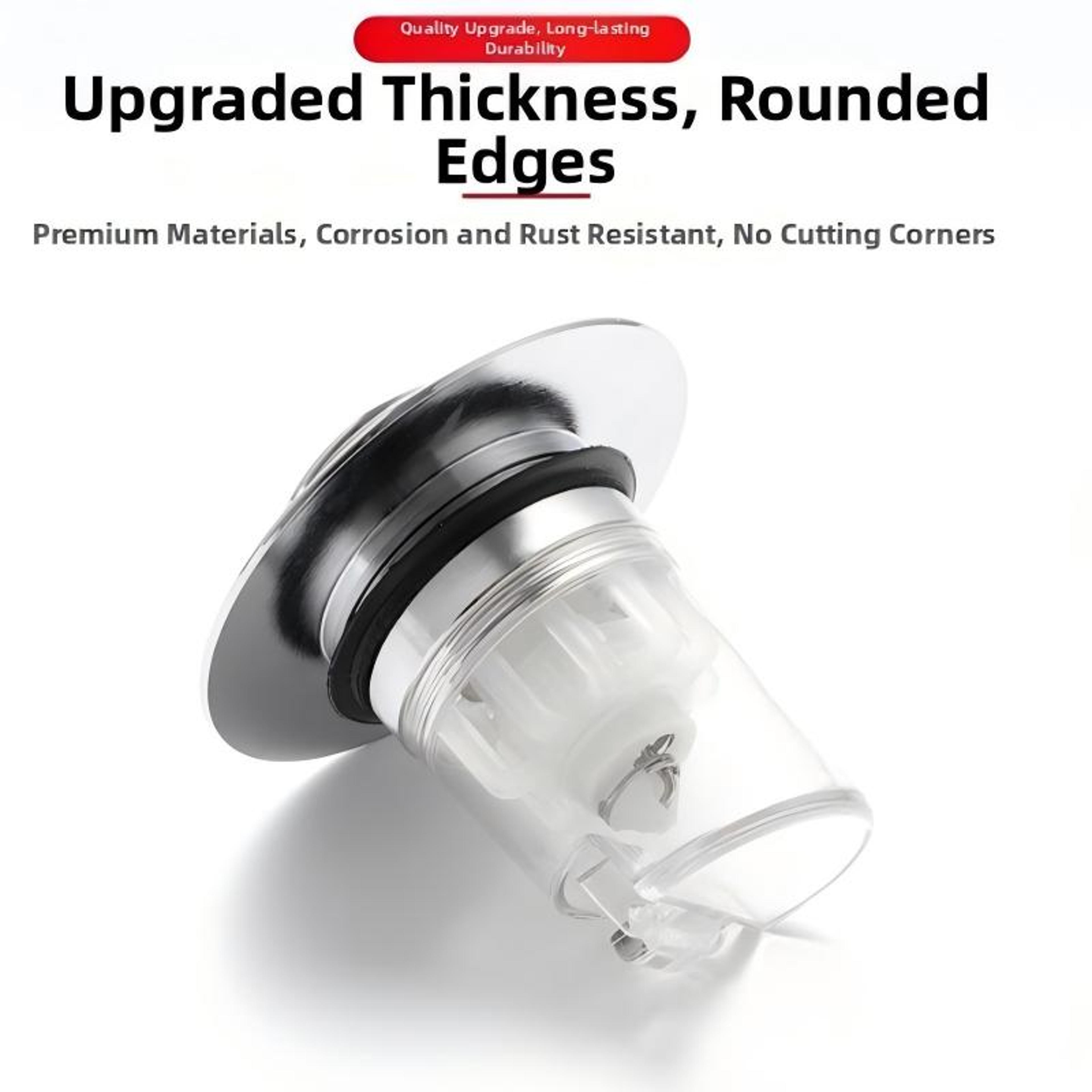 spring push-type sink drain plug replacement stopper core