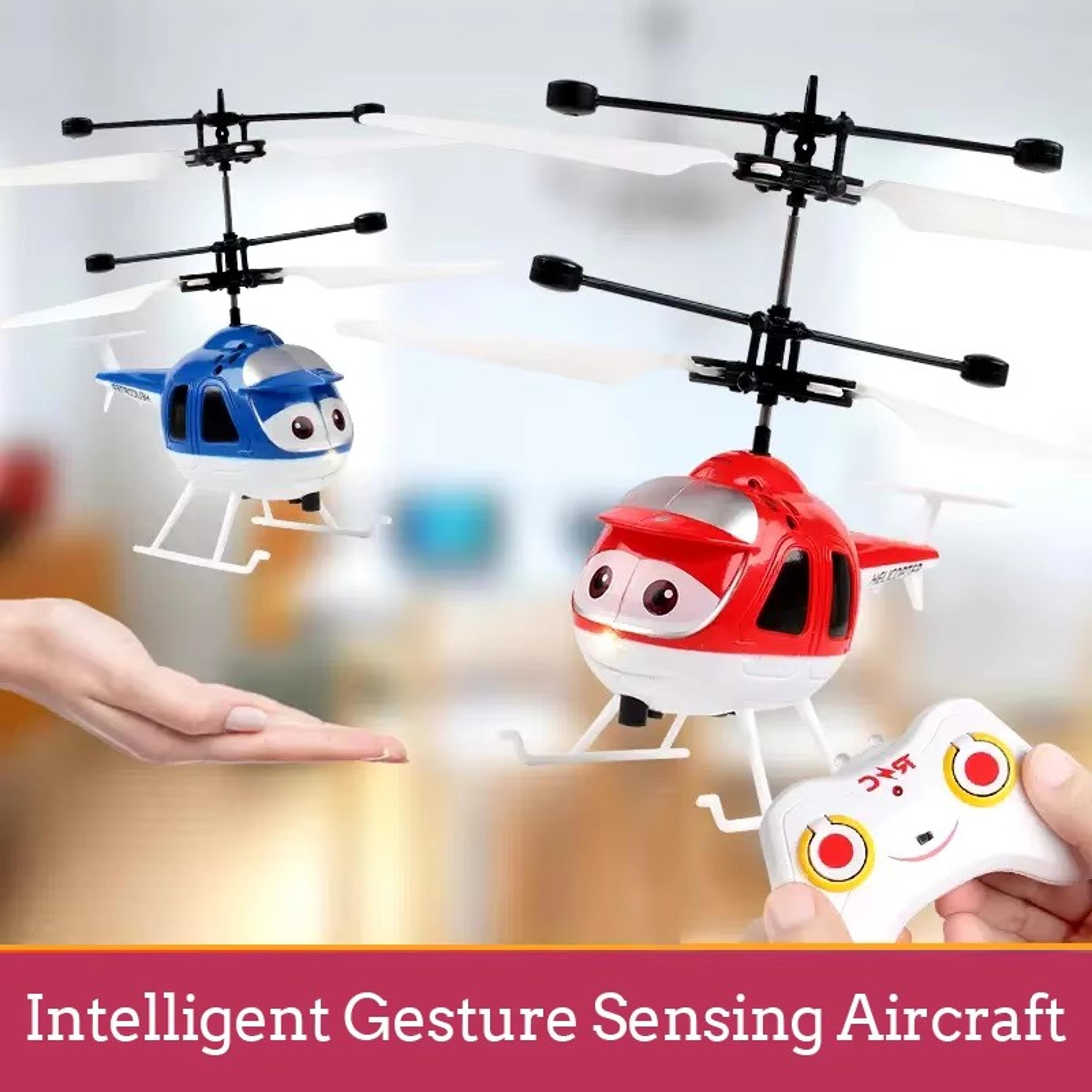 mini remote control helicopter with infrared hand induction