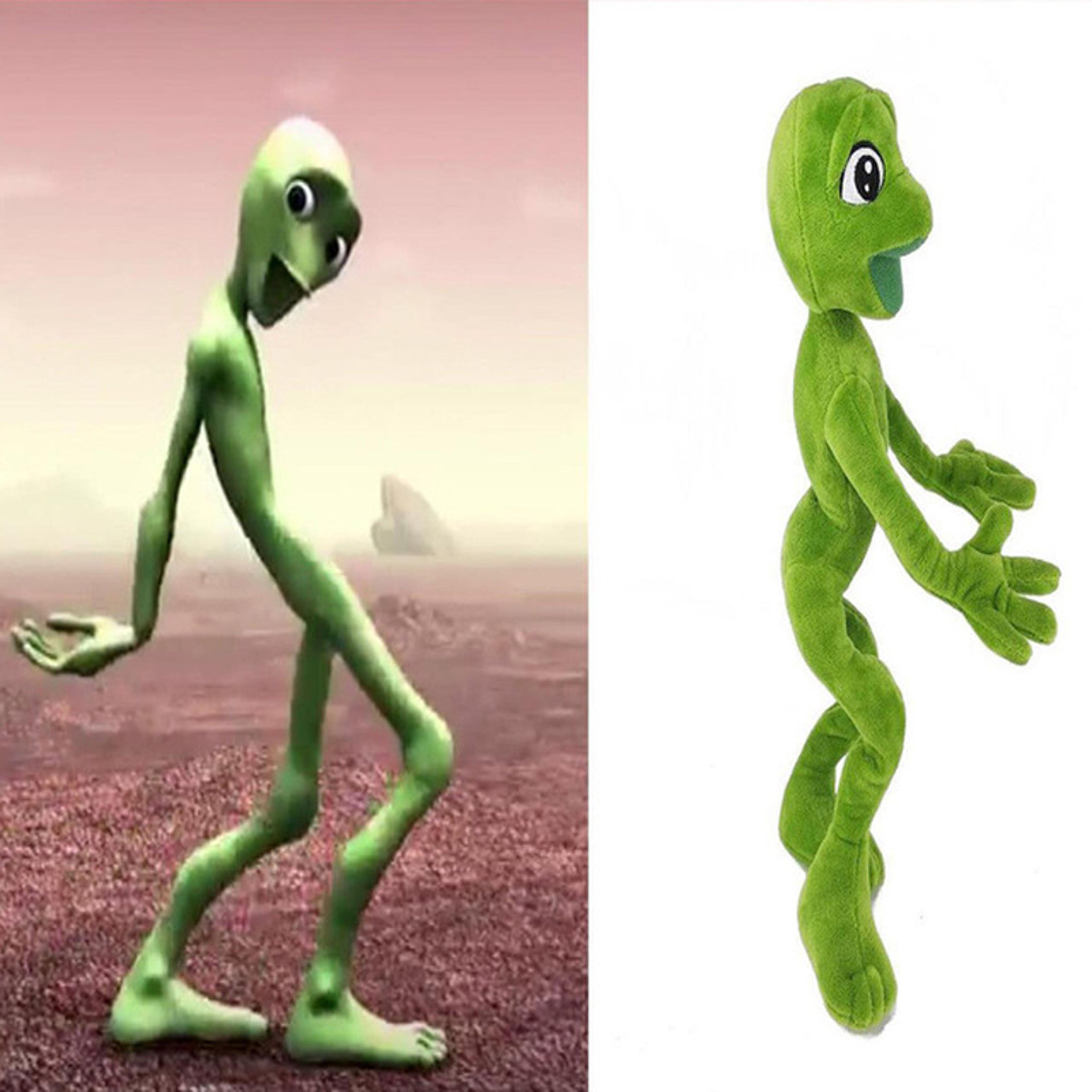 dame tu cosita alien plush toy martian man stuffed doll with phone holder