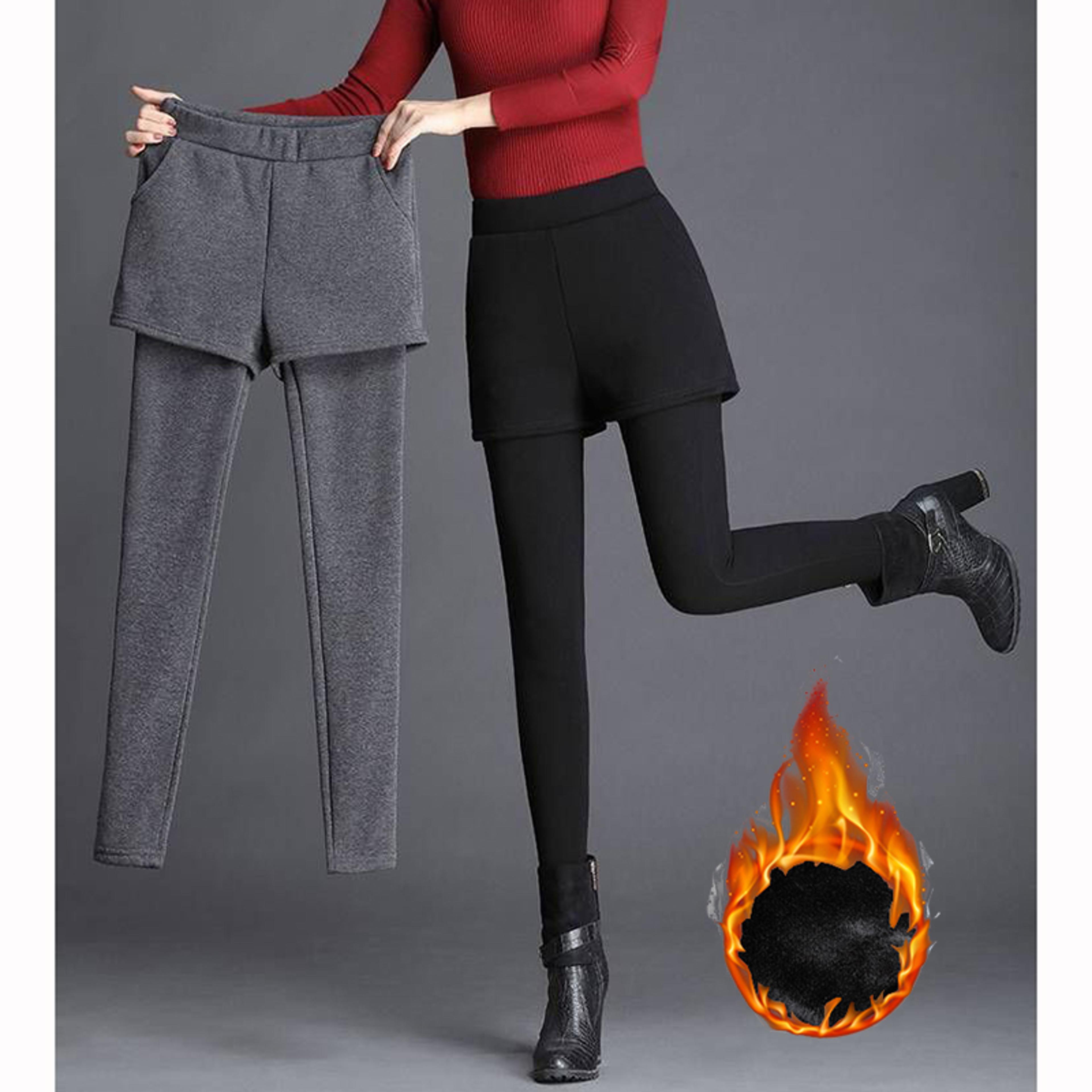 women's high waist straight leg pants – solid color ankle-length casual trousers