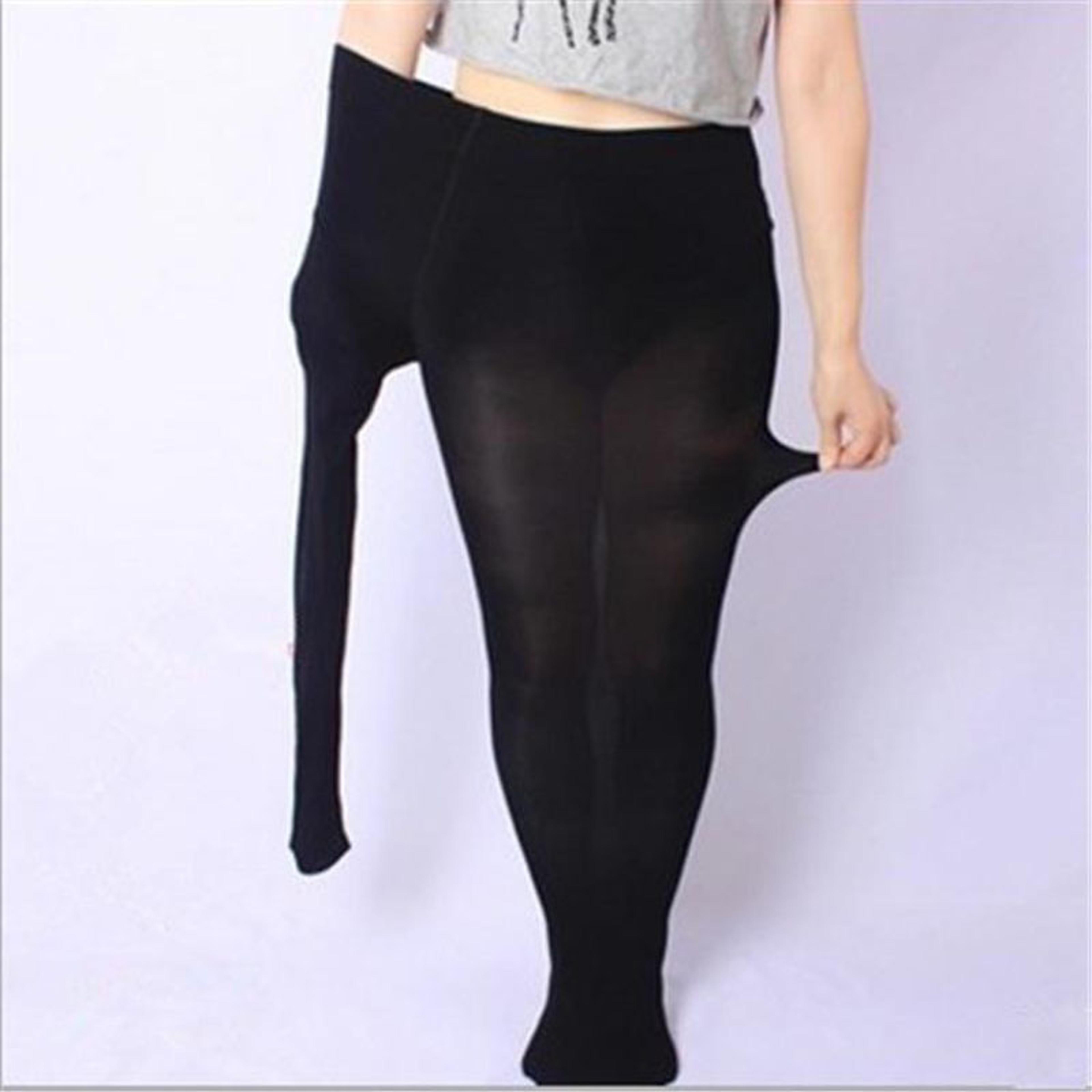 women's high-waisted black fleece leggings with seamless stretch design