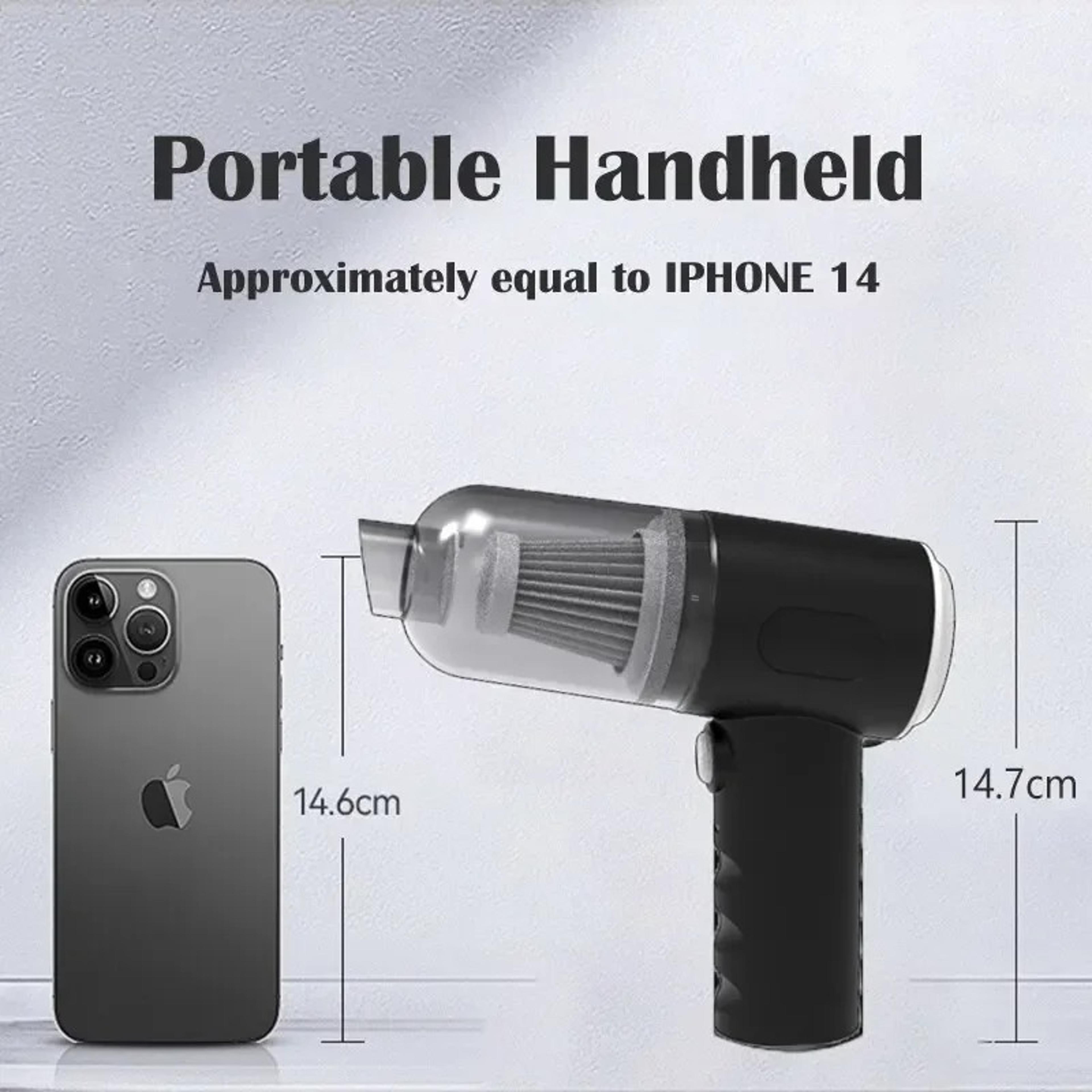 Cordless Car Vacuum Cleaner With USB Charging And Portable Design 2