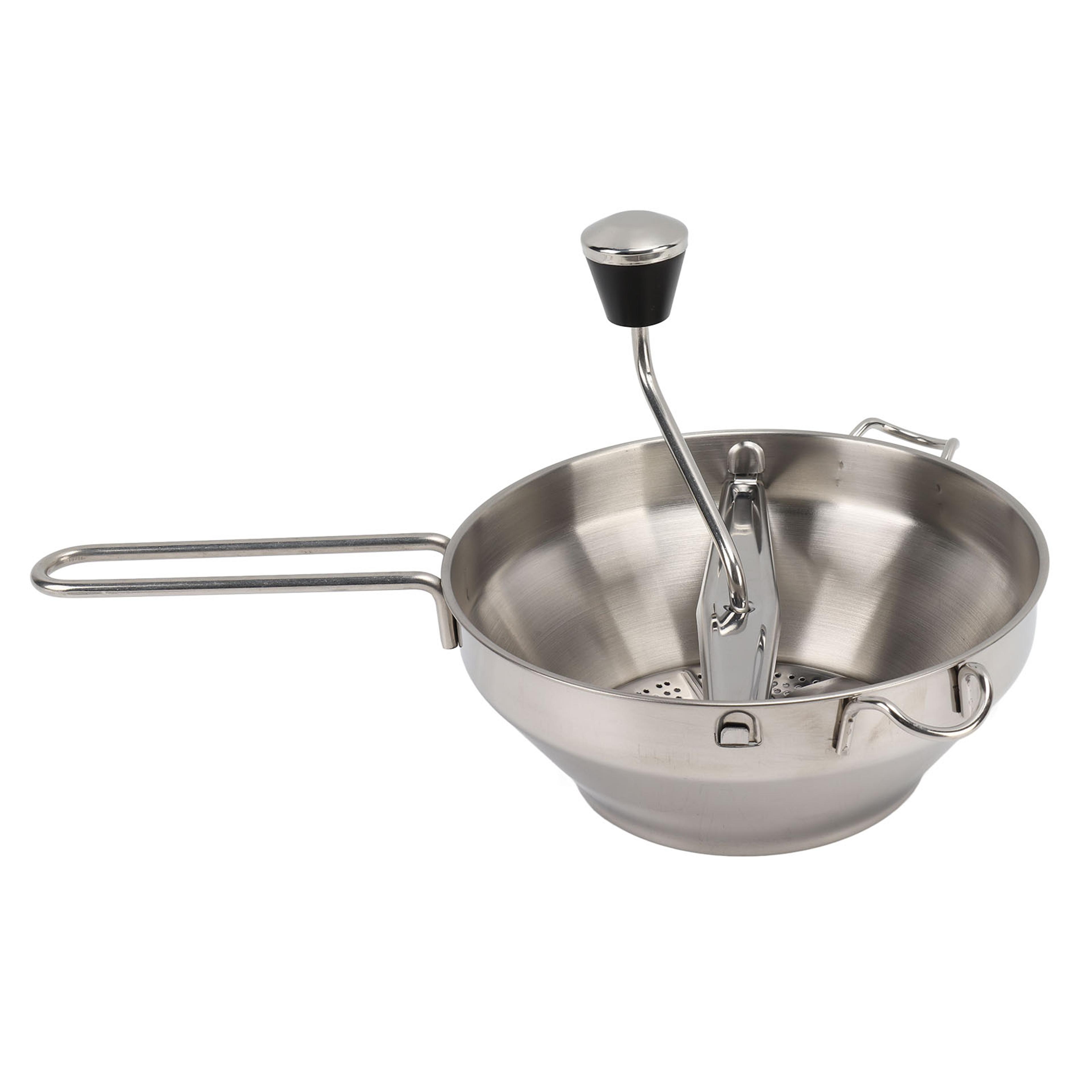 Stainless Steel Manual Food Mill With 3 Milling Discs For Vegetables And Fruit 2