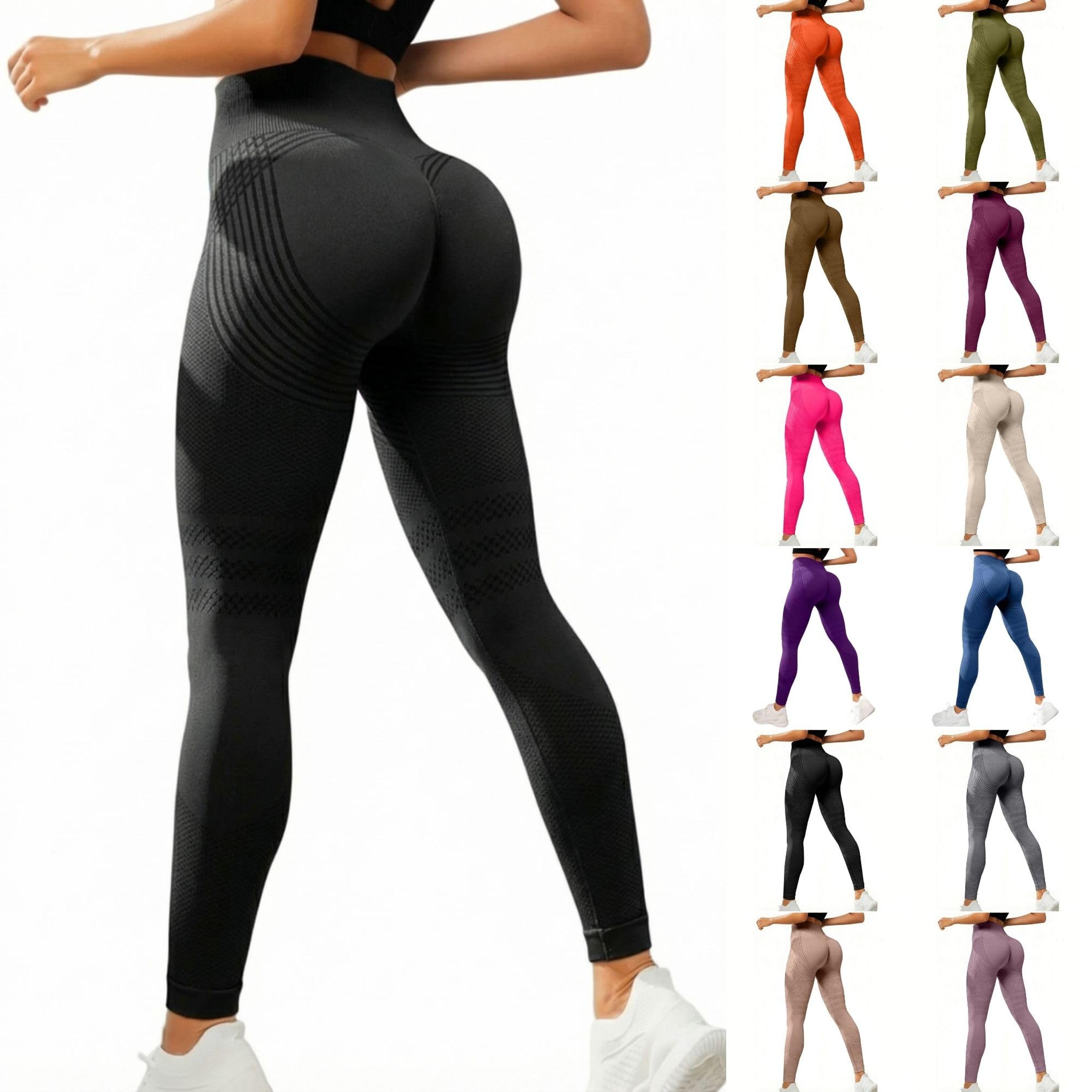 women's high waist 3d compression leggings with seamless design and booty lifting fit