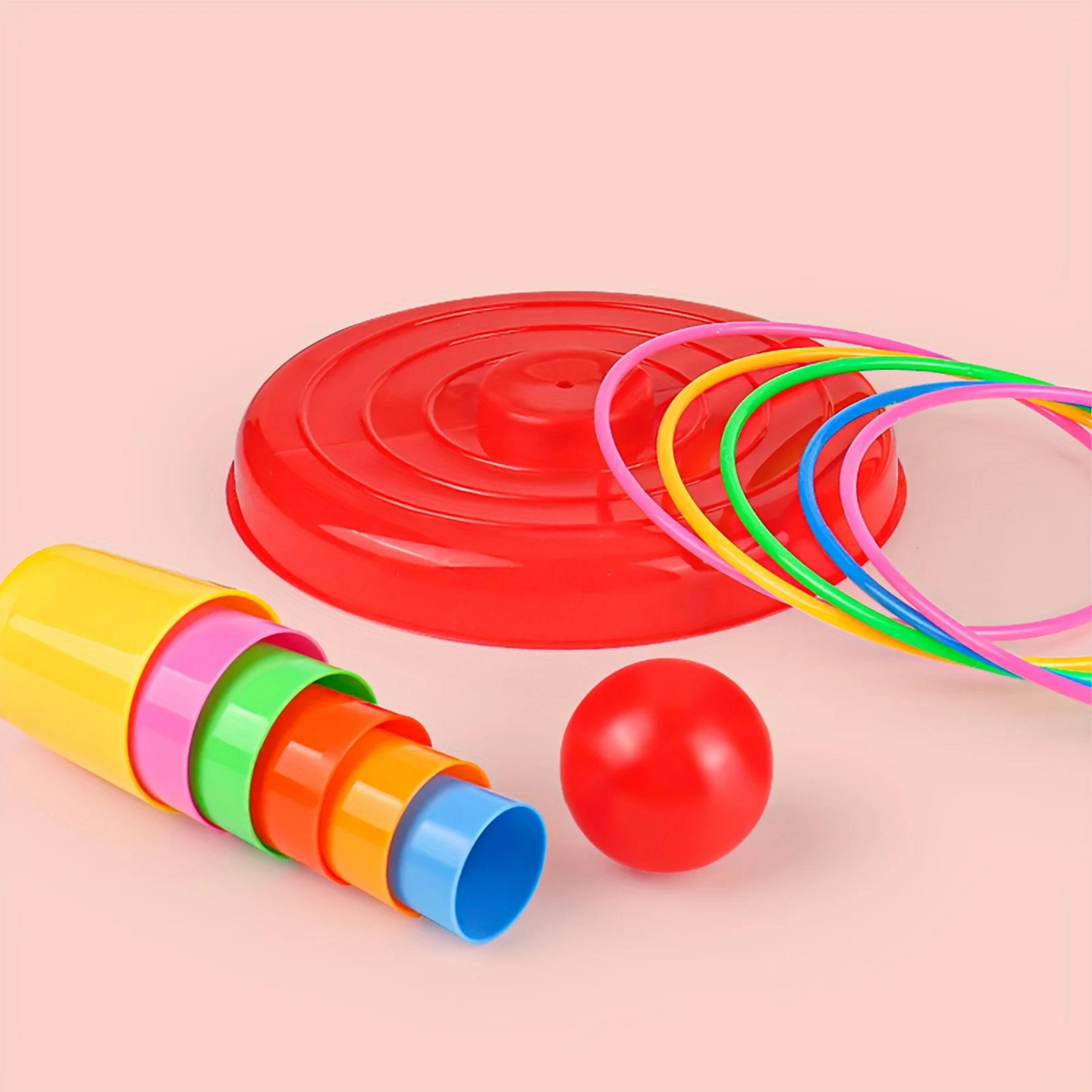 Kids Ring Toss Tower Game For Interactive Family Fun And Playtime 3