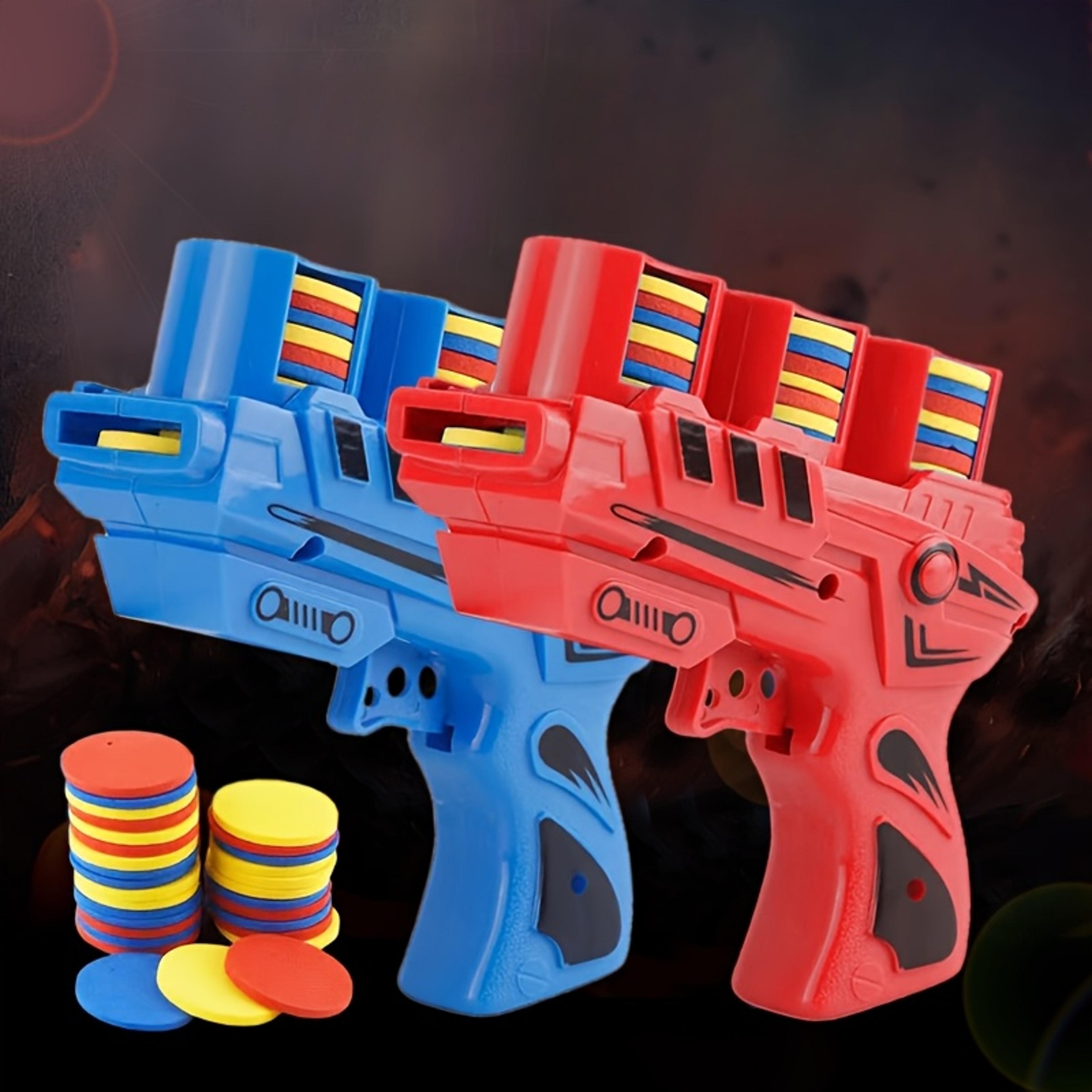 ufo launcher toy with soft eva bullets for kids outdoor interactive play