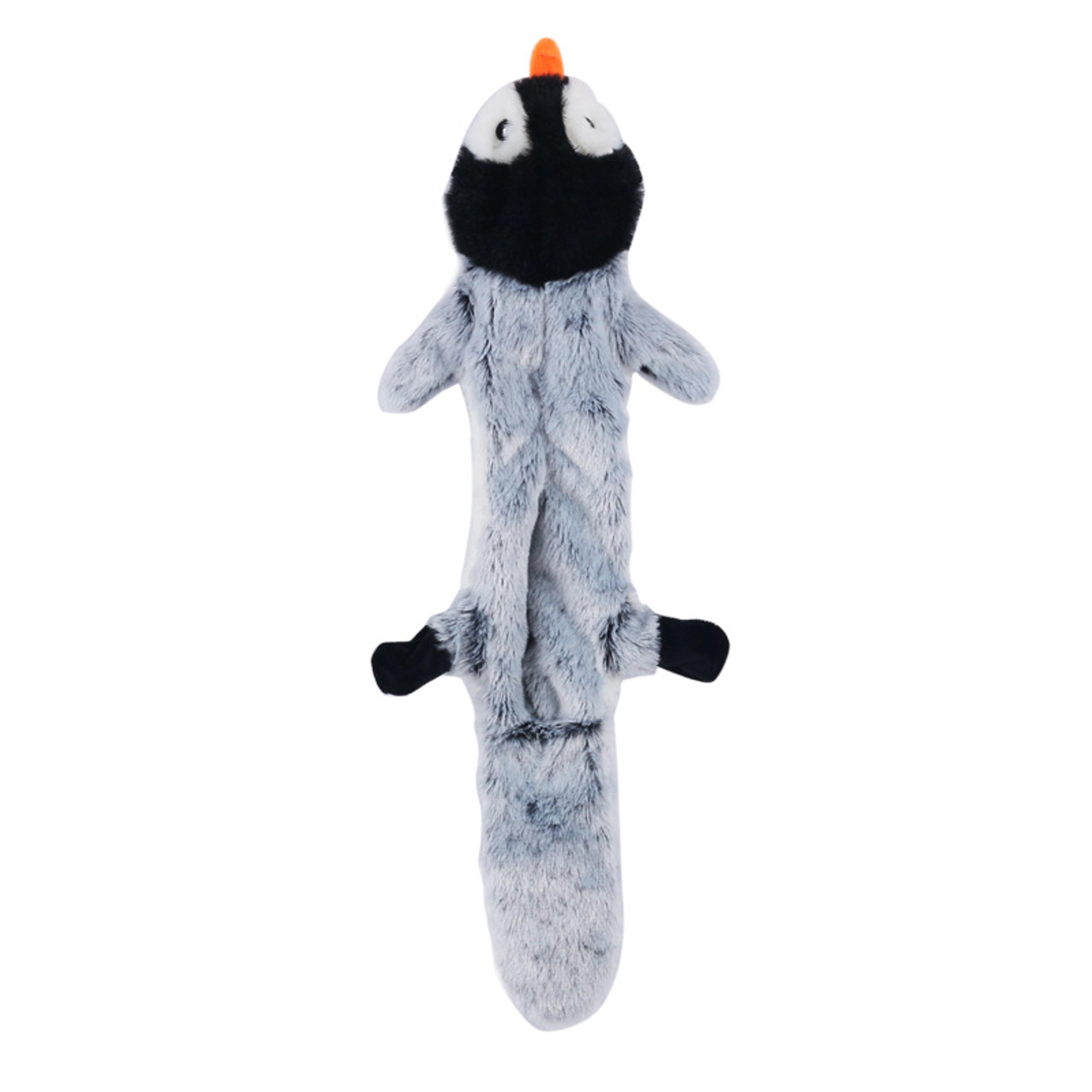 Stuffing Plush Dog Squeaky Toy With Crinkle Fabric And Animal Design 5