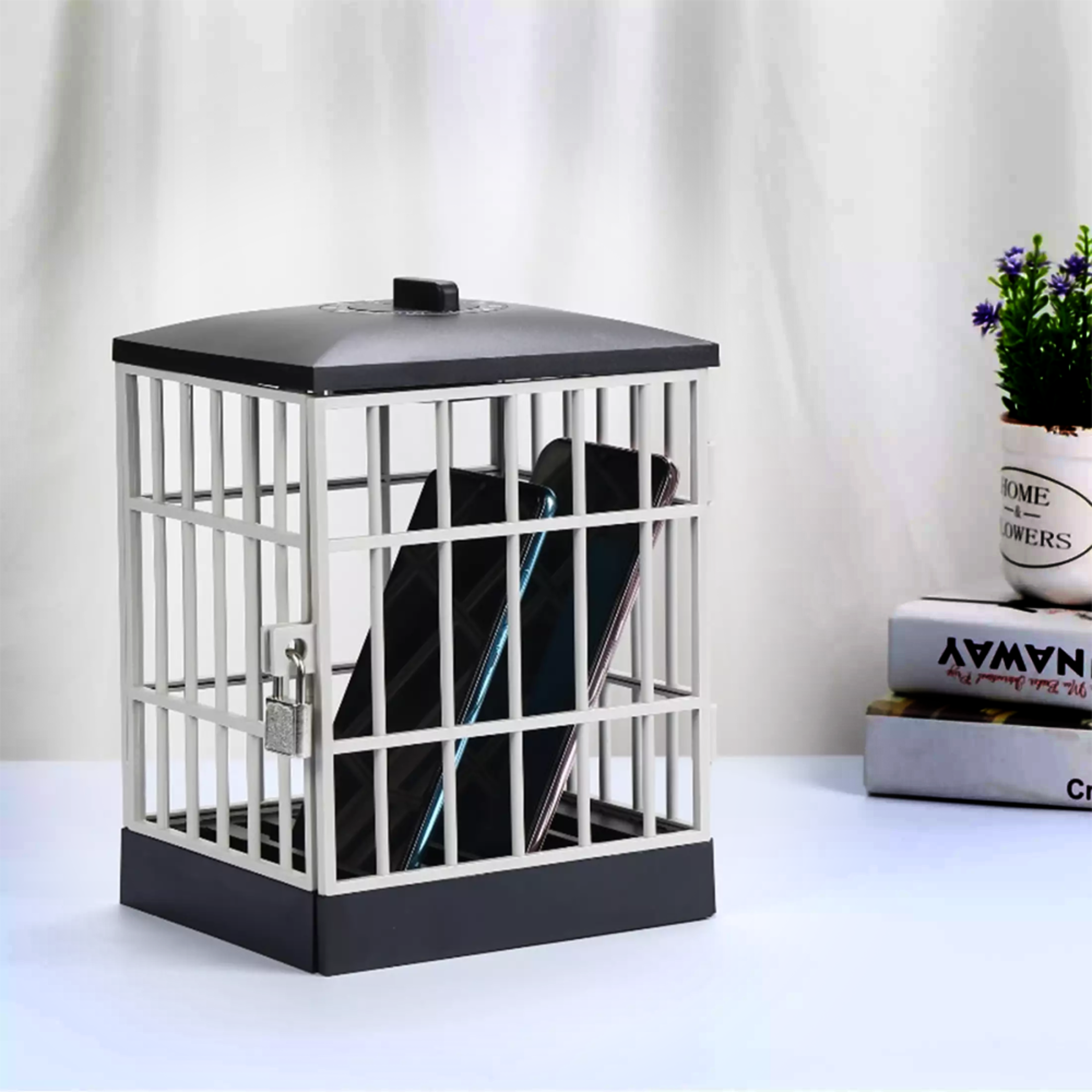 cell phone jail timed box