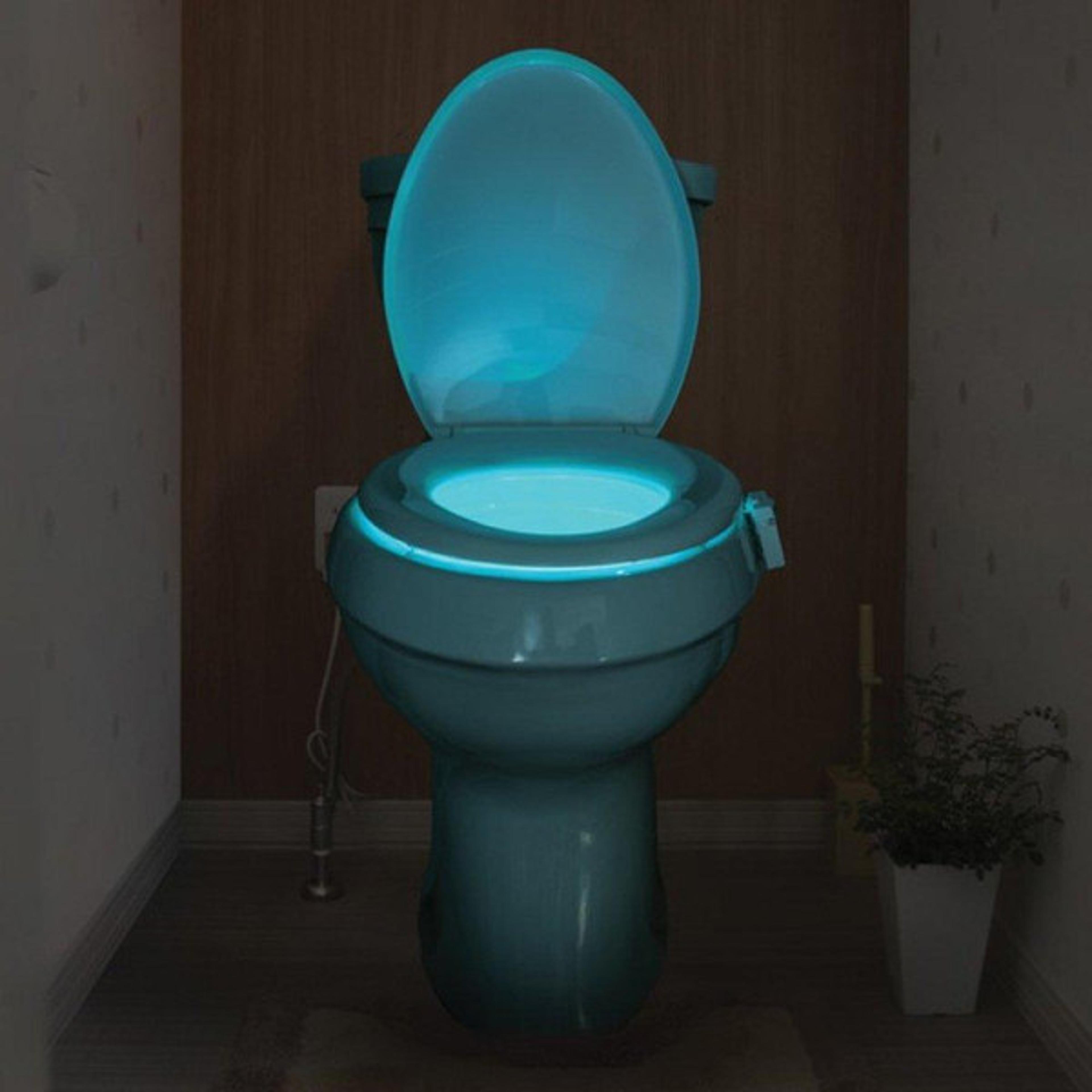 toilet seat light glow