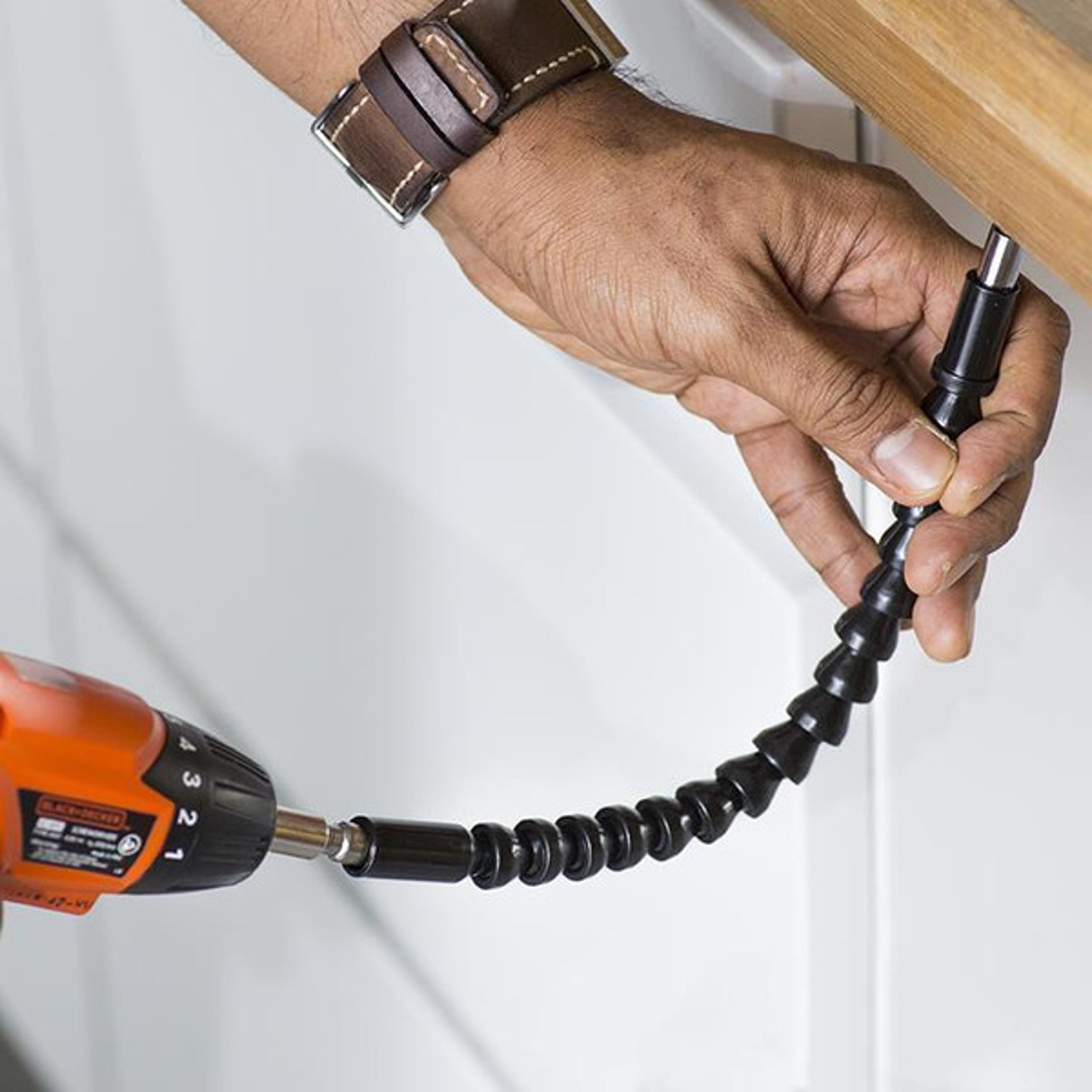 flexible drill extension – bendy shaft for tight spaces | flexible drill attachment