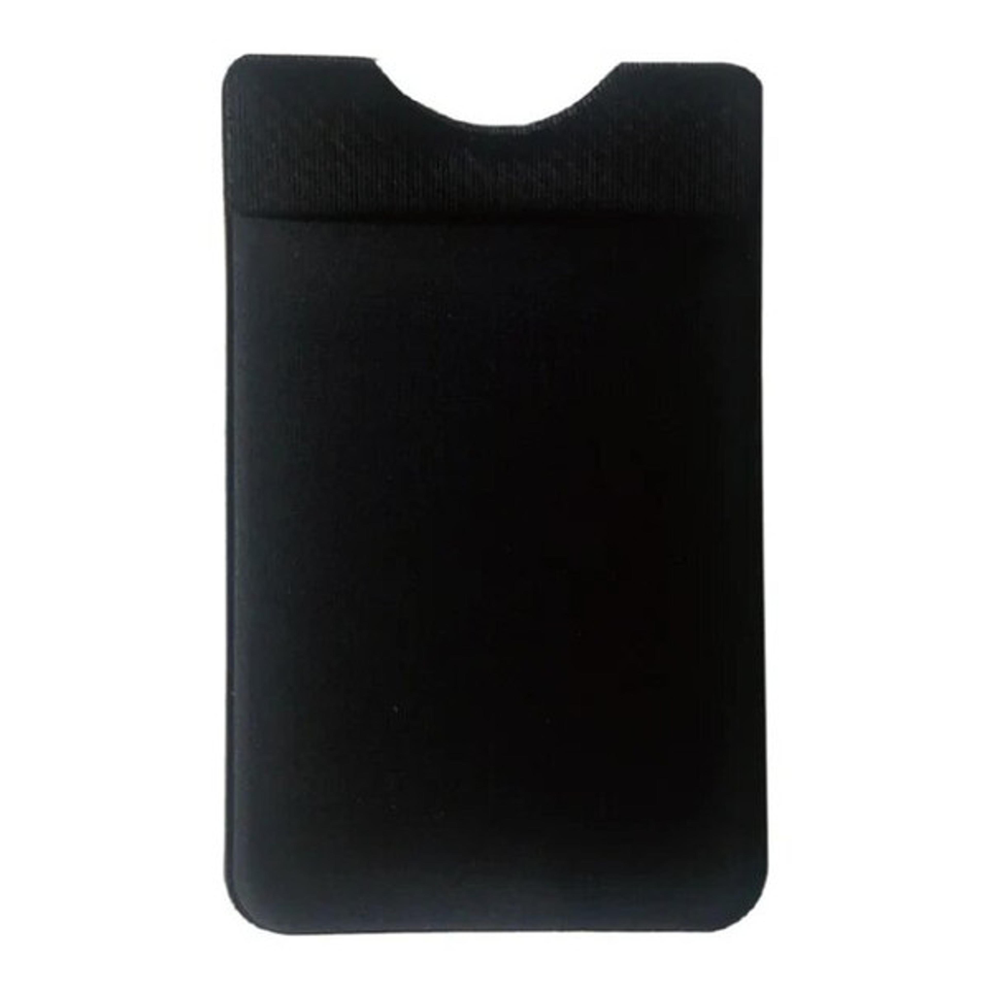 Adhesive Phone Pocket Black