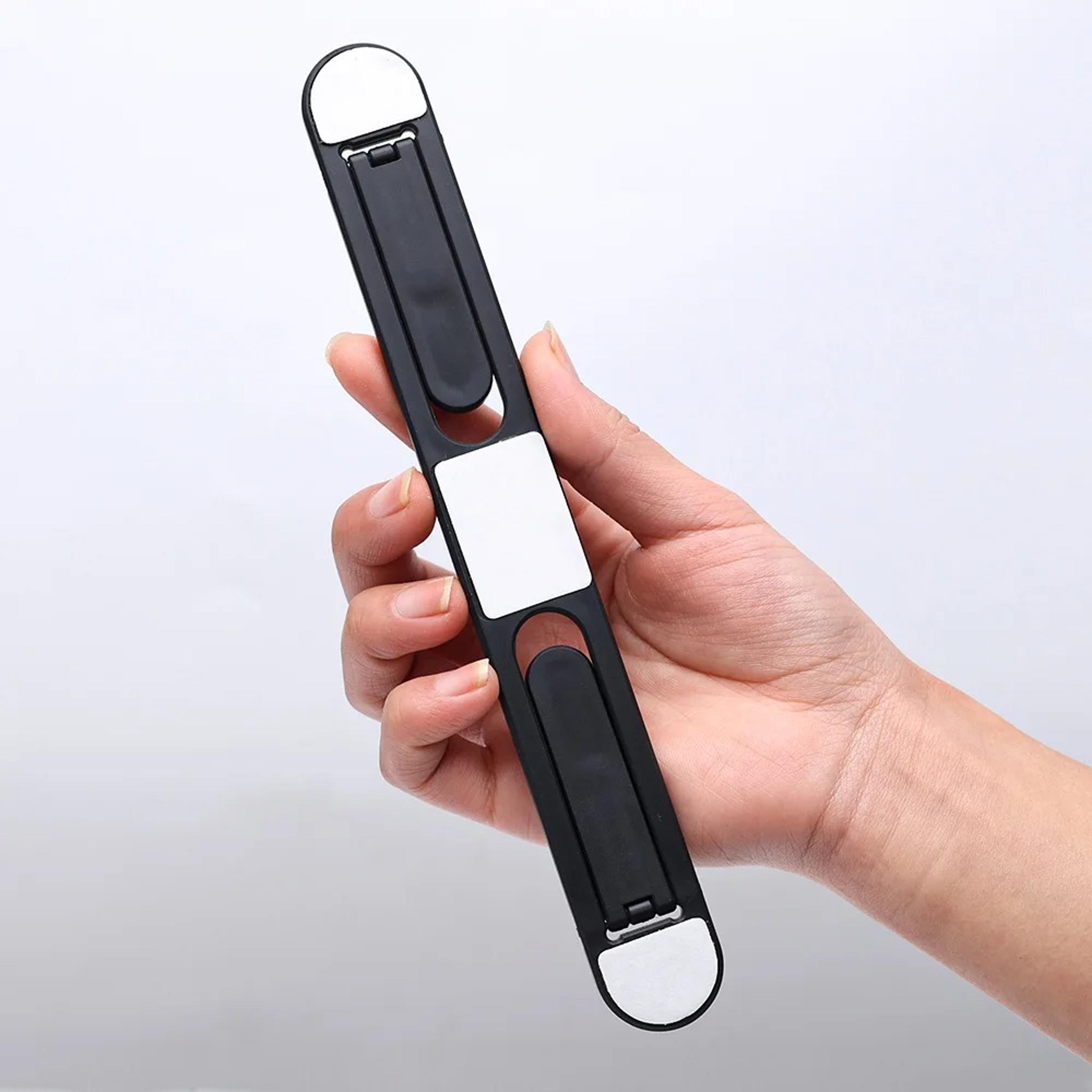 universal laptop riser stand, portable foldable stand for laptops, tablets, and notebooks