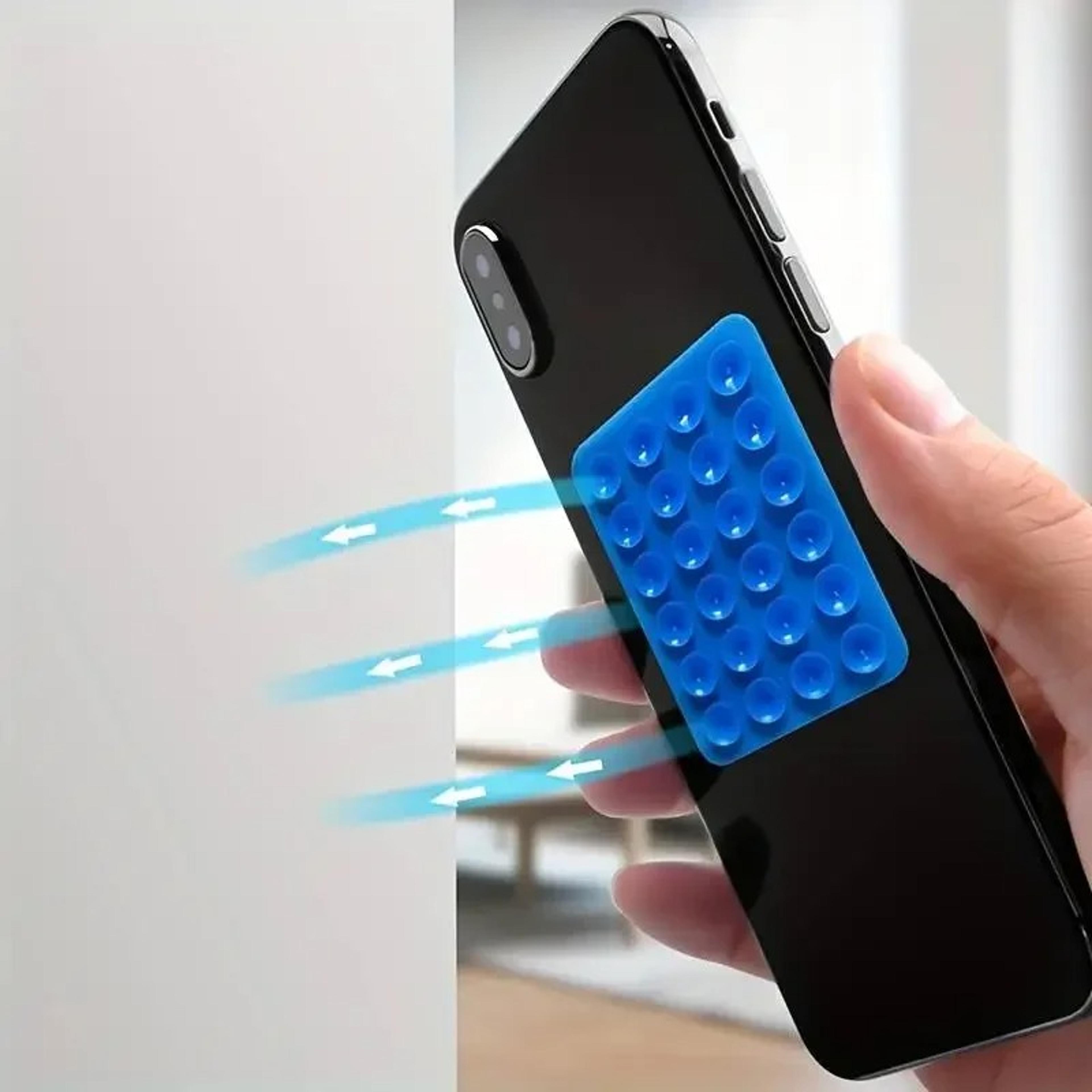 silicone phone holder mat with anti-slip suction cups