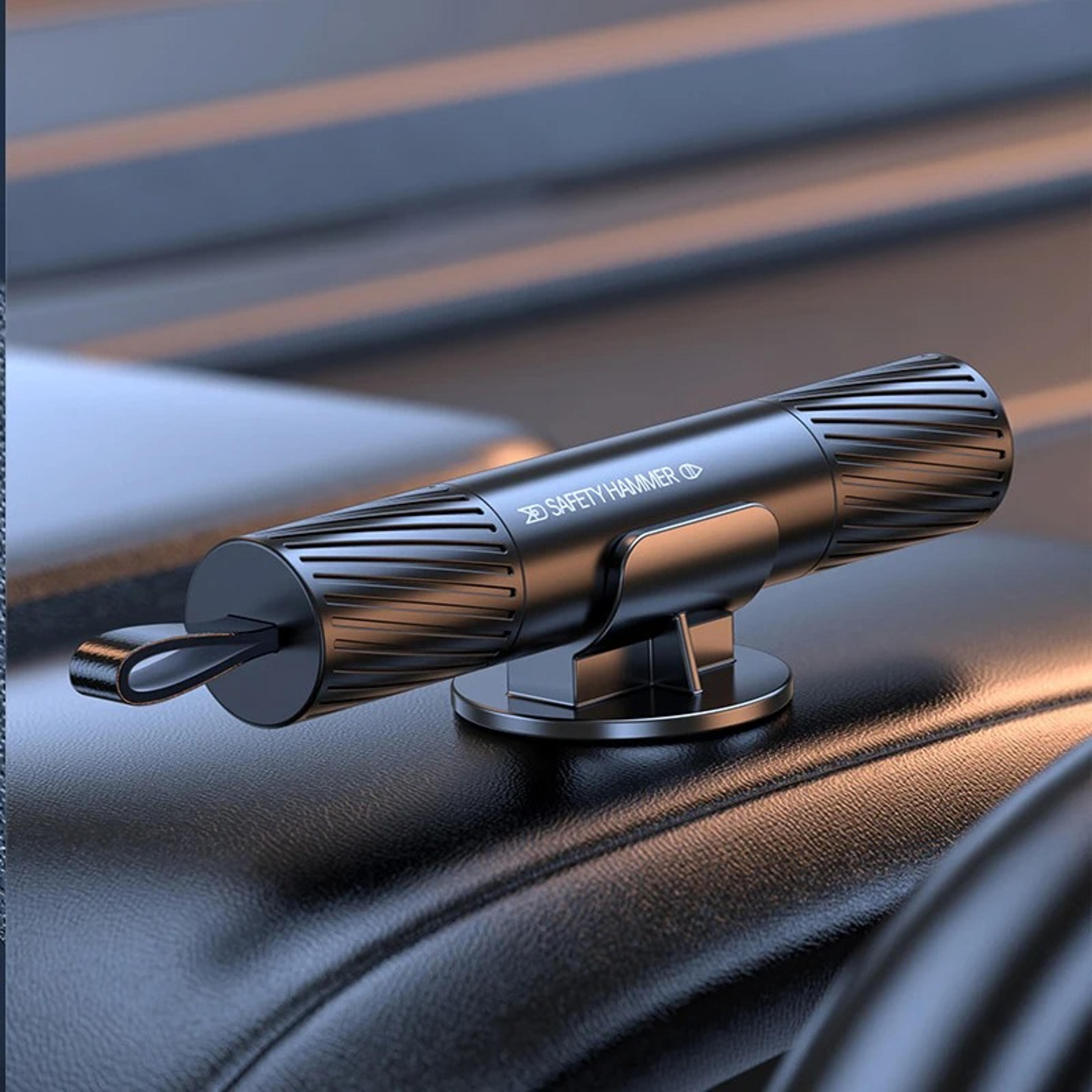 emergency car glass breaker & seat belt cutter 2-in-1 rescue tool for ultimate safety