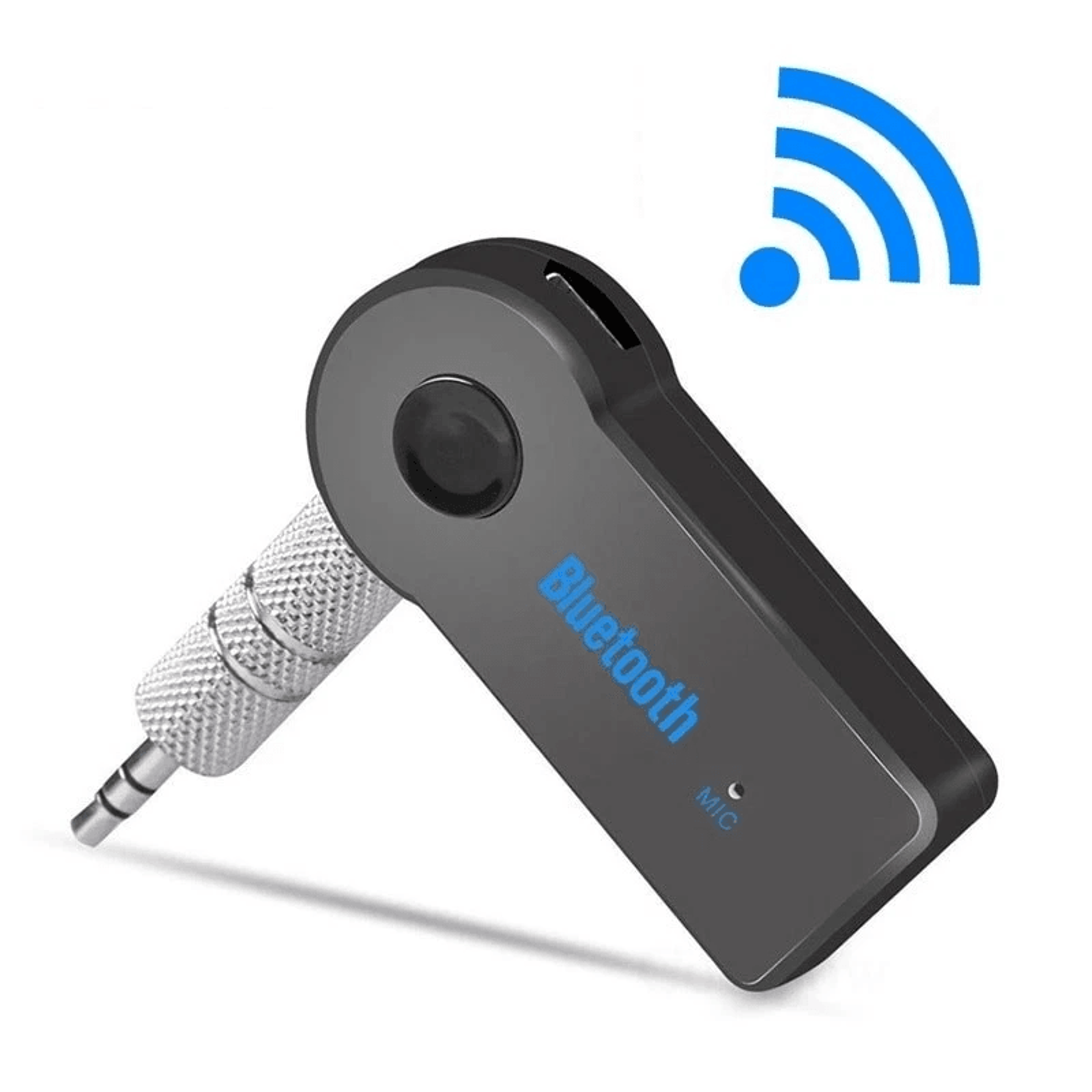 wireless bluetooth aux audio stereo music car receiver adapter, hands free music streaming & calls for car and home use