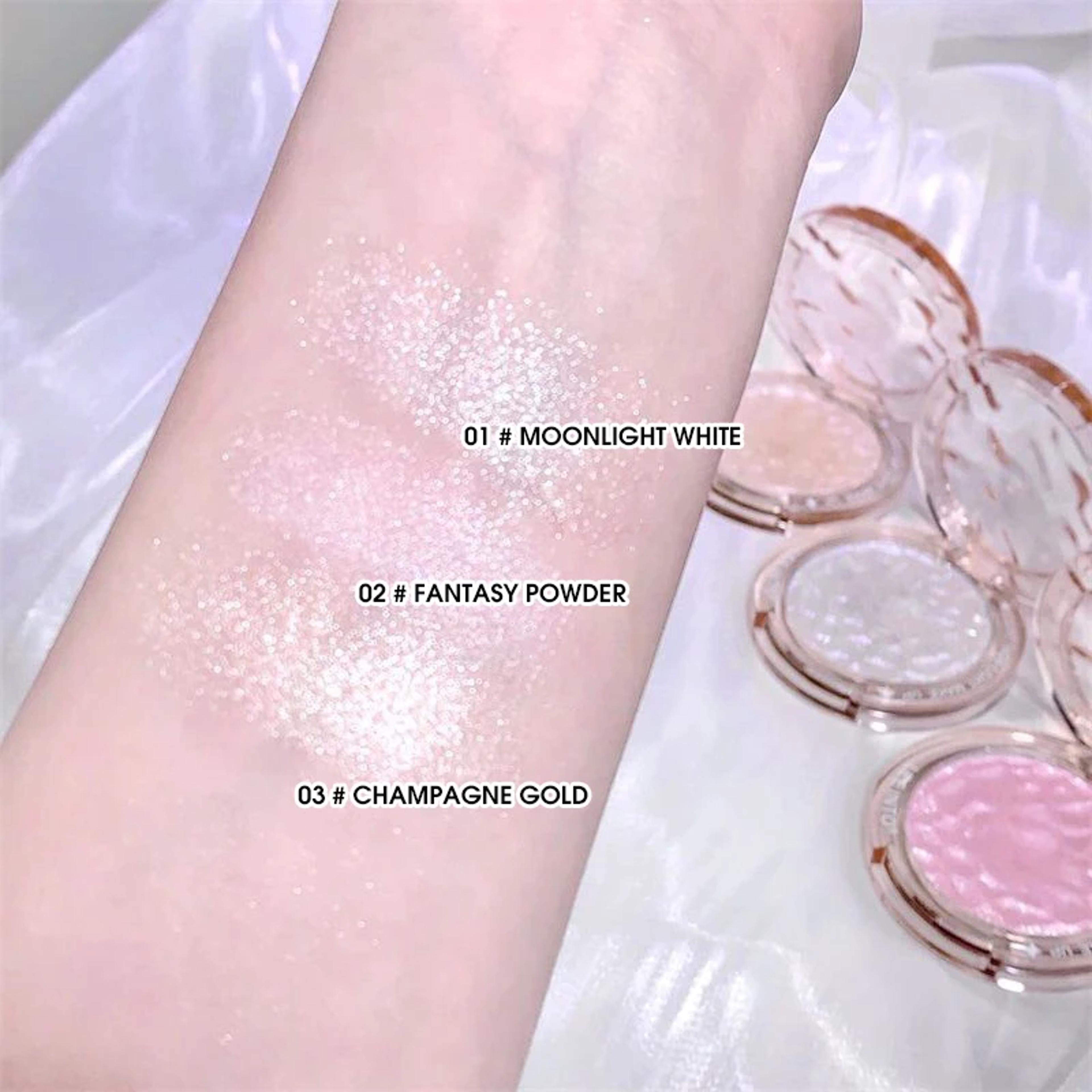 Glitter Highlight Contour Palette High Gloss Powder Natural Gloss Contour Concealer LongLasting Lig 4