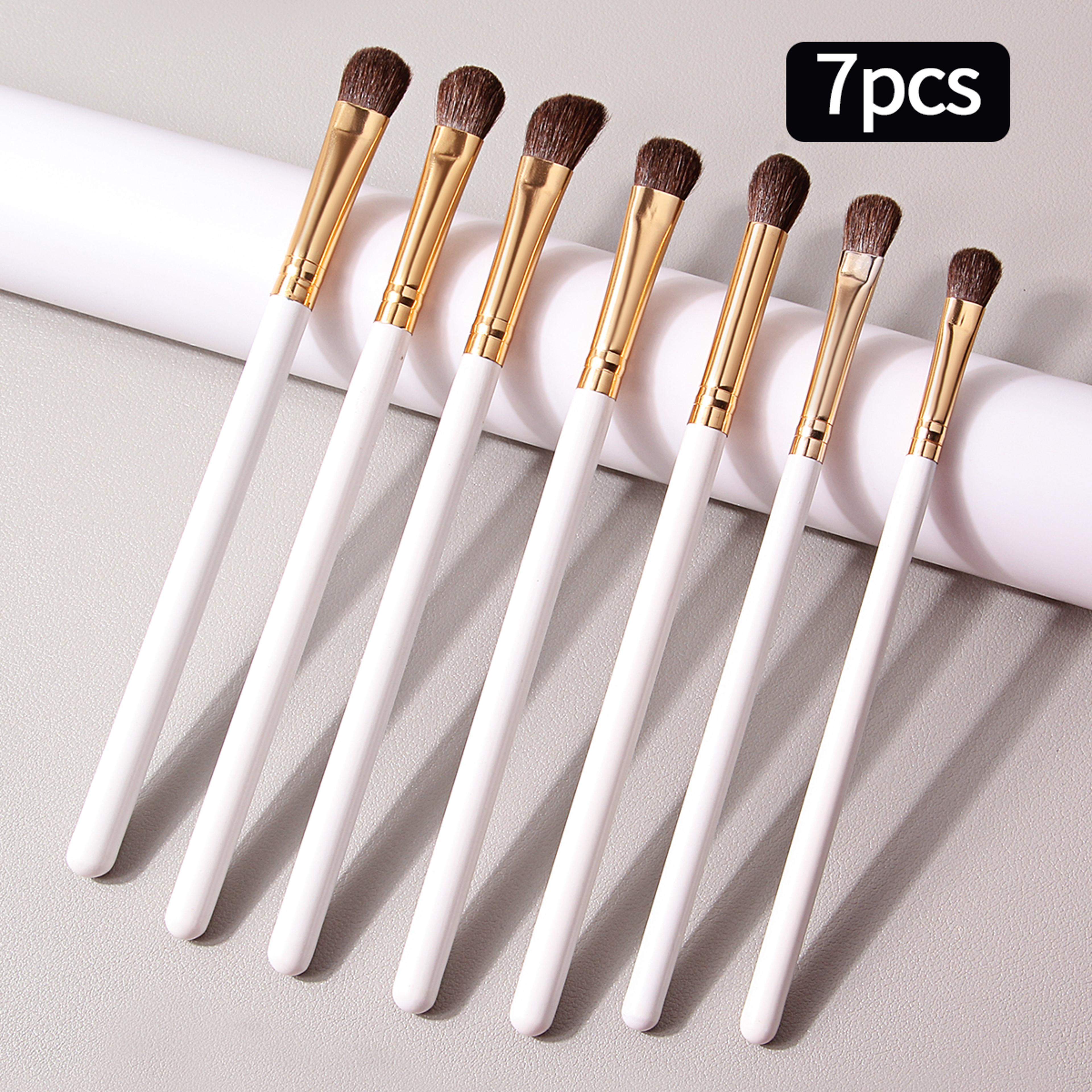 7pcs eye shadow makeup brushes set soft blending cosmetic brushes kit for flawless eye looks