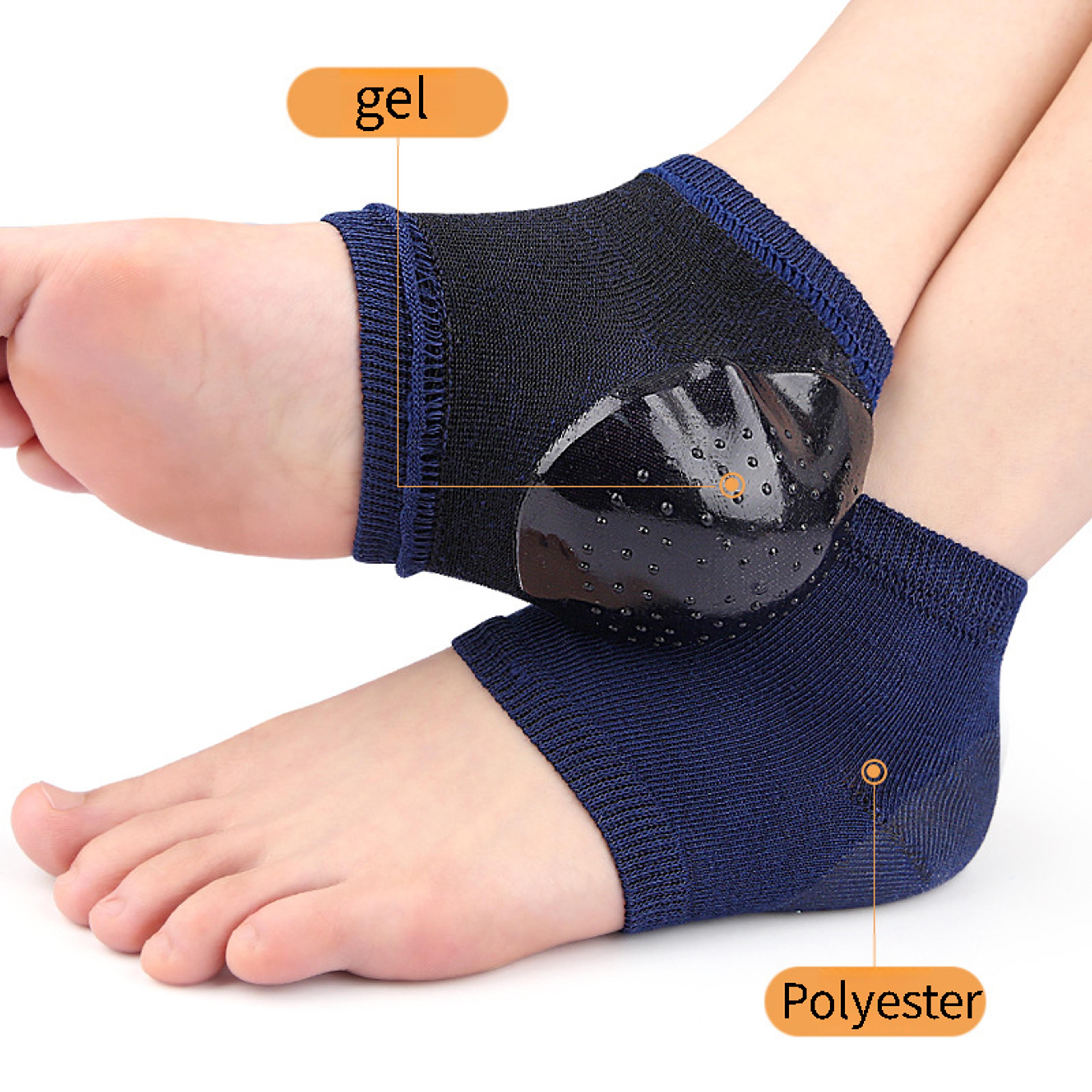Socks Feet Pads For Heels Heel Gel Protective Insoles Shockabsorbing Cushion For Foot Care 3