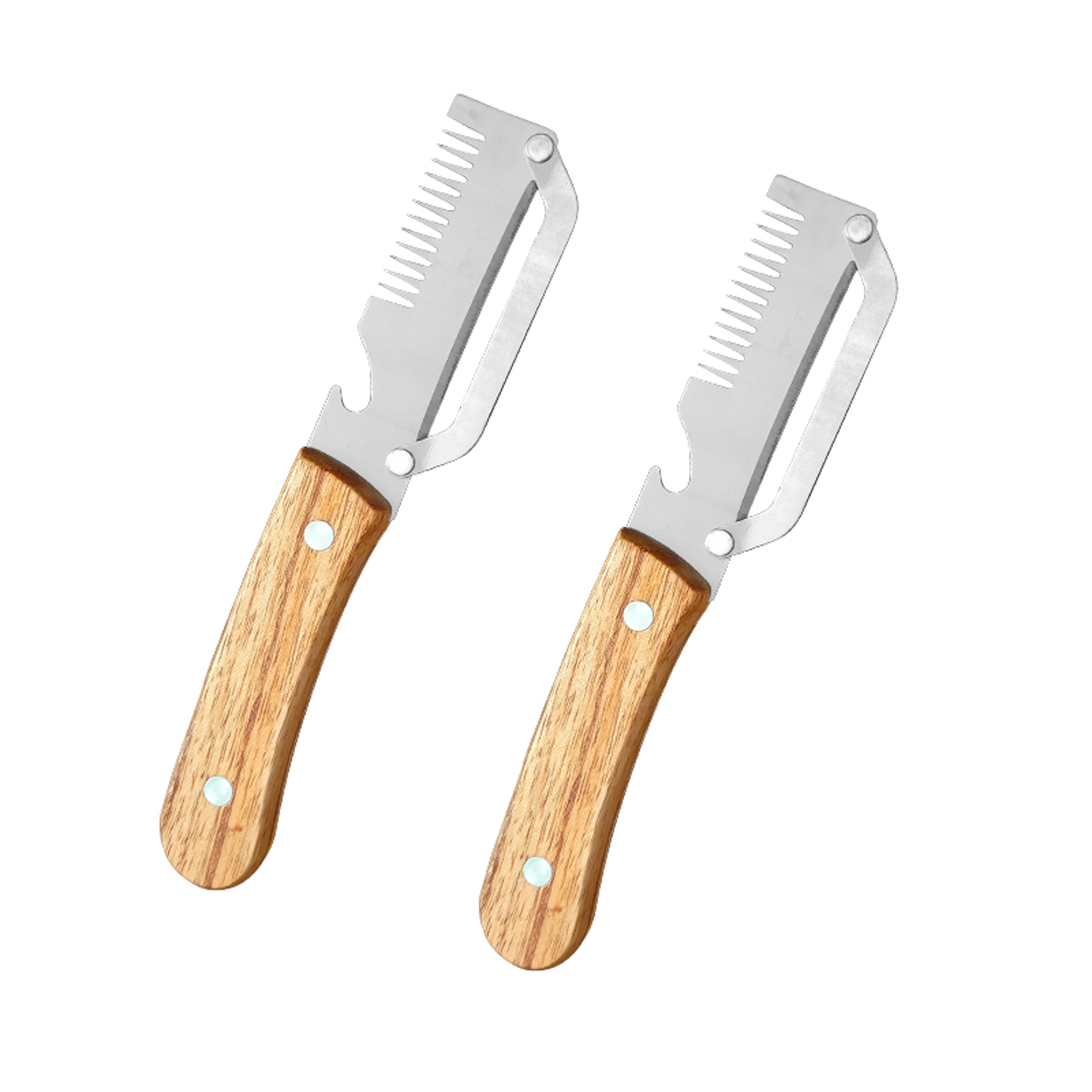 PrecisionGrip Stainless Steel Vegetable Peeler  Julienne Cutter 7