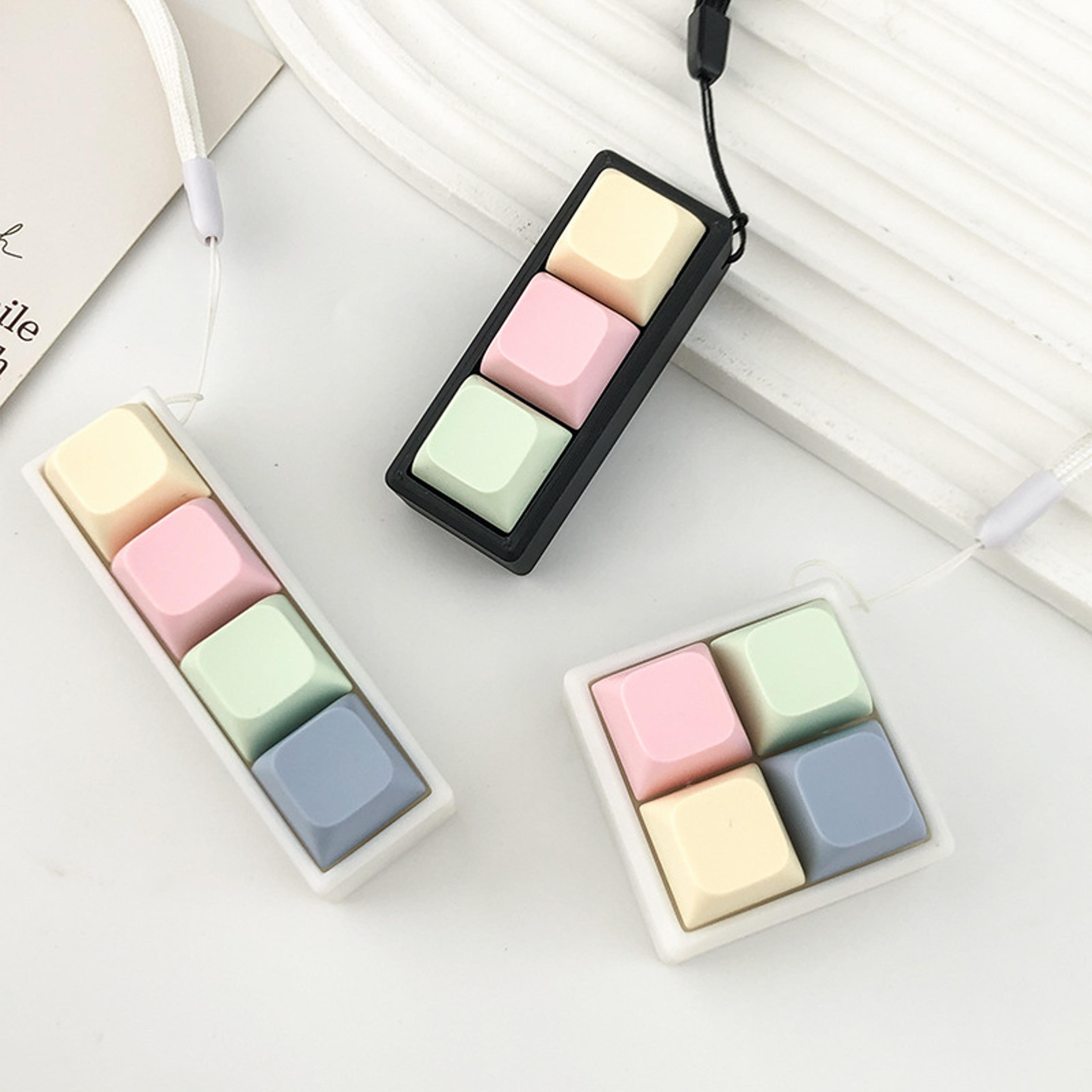 ClickEase Mechanical Keycap Fidget Keychain Stress Relief Clicker 1