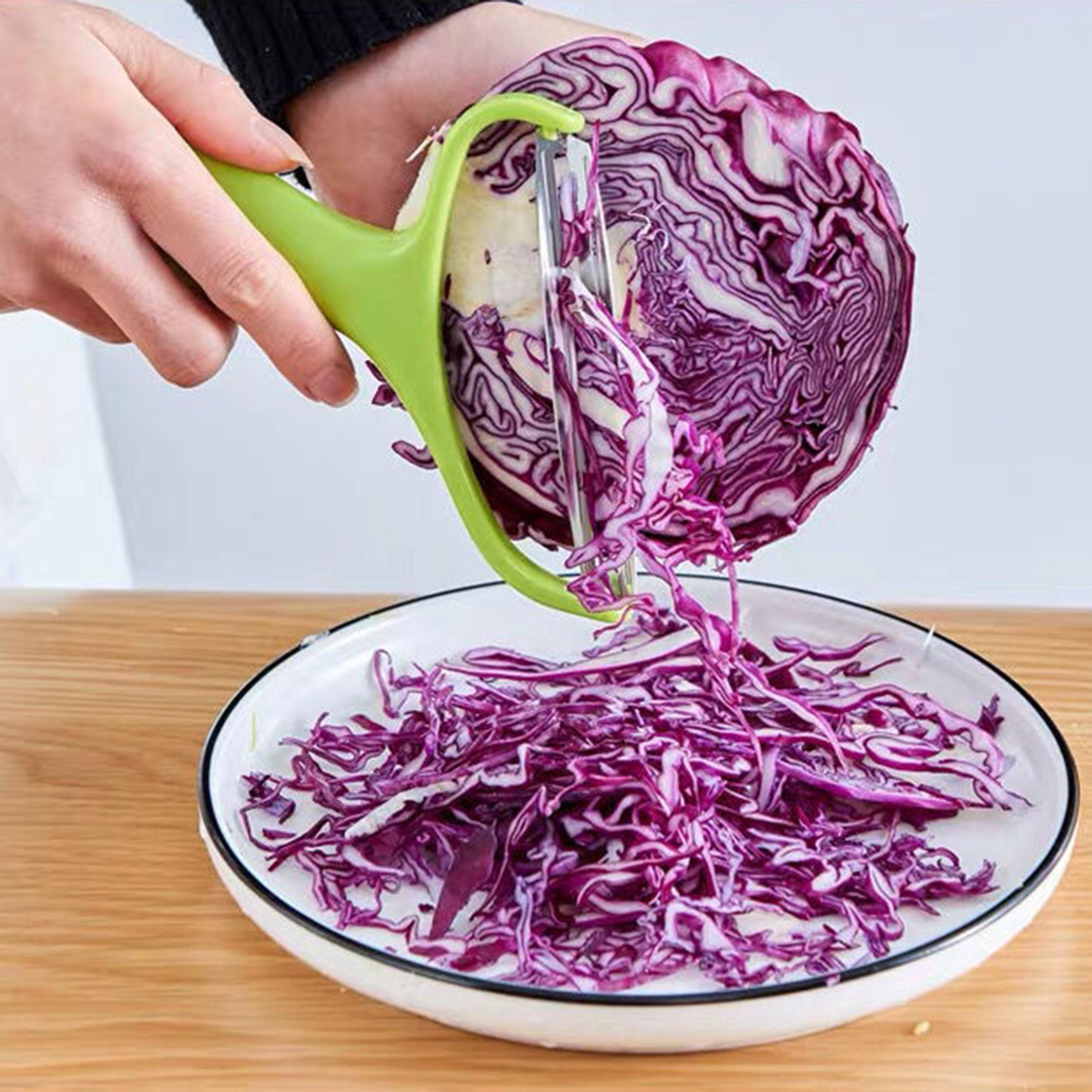 Stainless Steel Julienne Vegetable Peeler  Cabbage Shredder Slicer 1