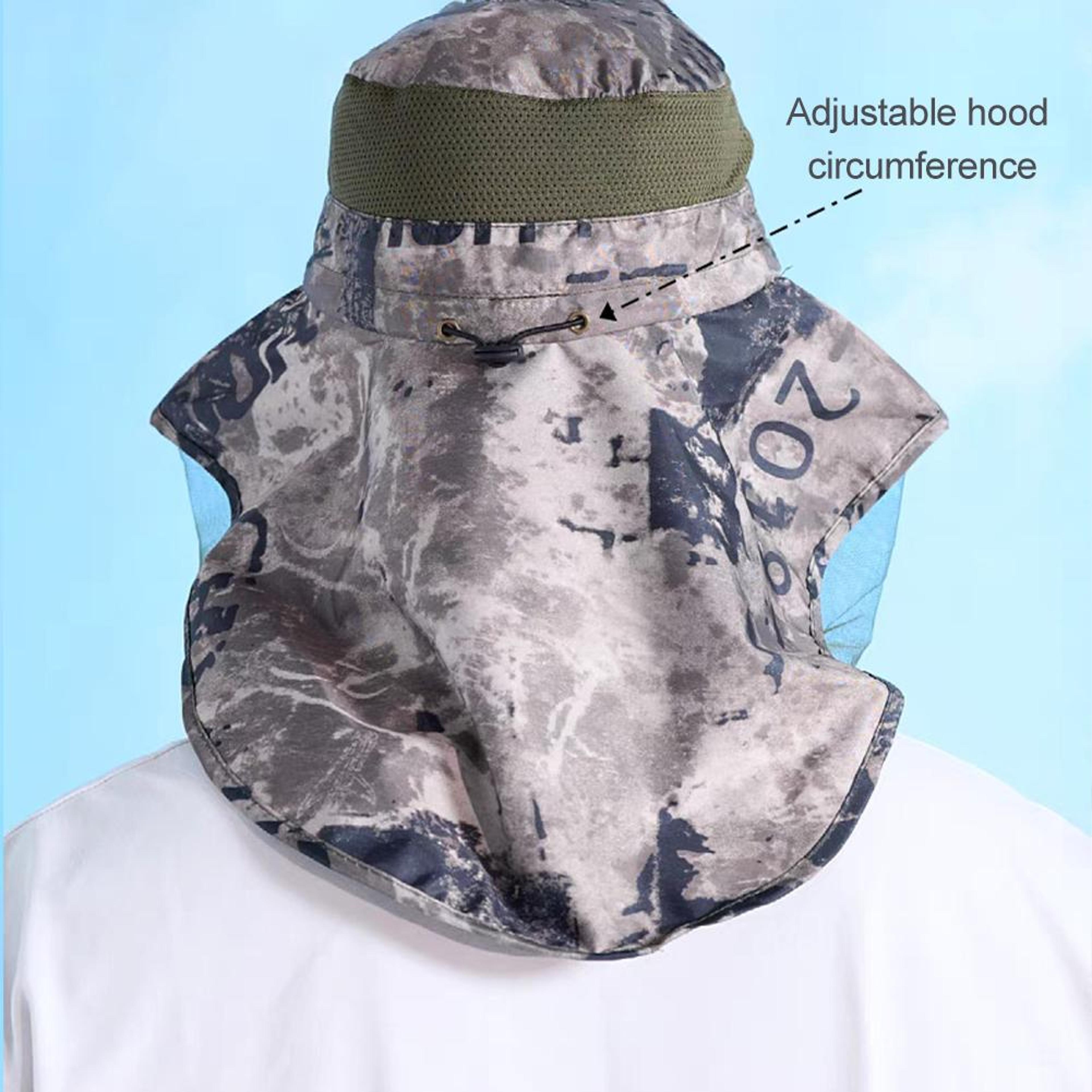 Mosquito Net Sun Hat UV Protection Fishing And Camping Wide Brim Outdoor Hat Mesh Face Mask 1