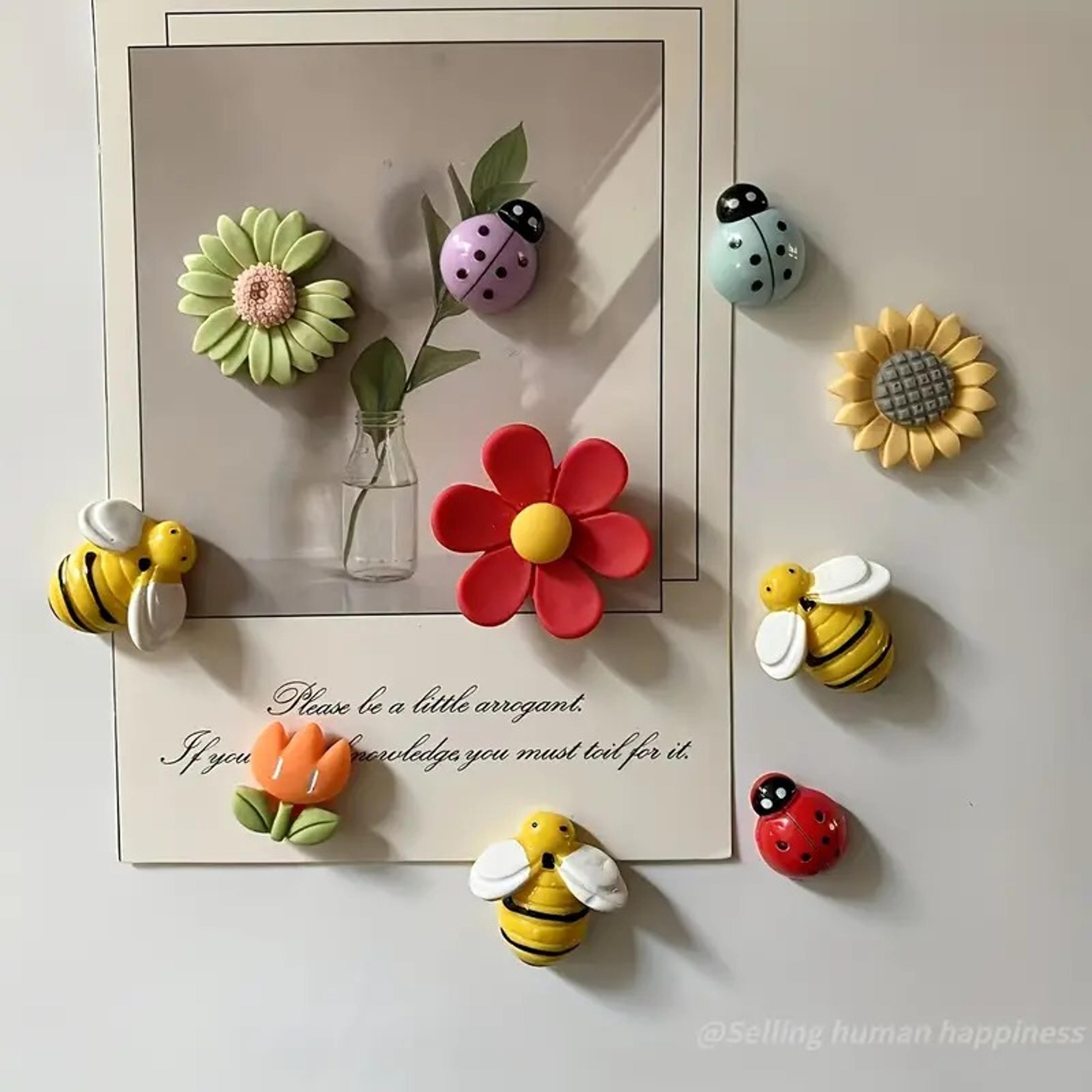 Cute Refrigerator Magnets Set Of Strong Fridge Magnets For Kitchen Decor  Photo Display 2