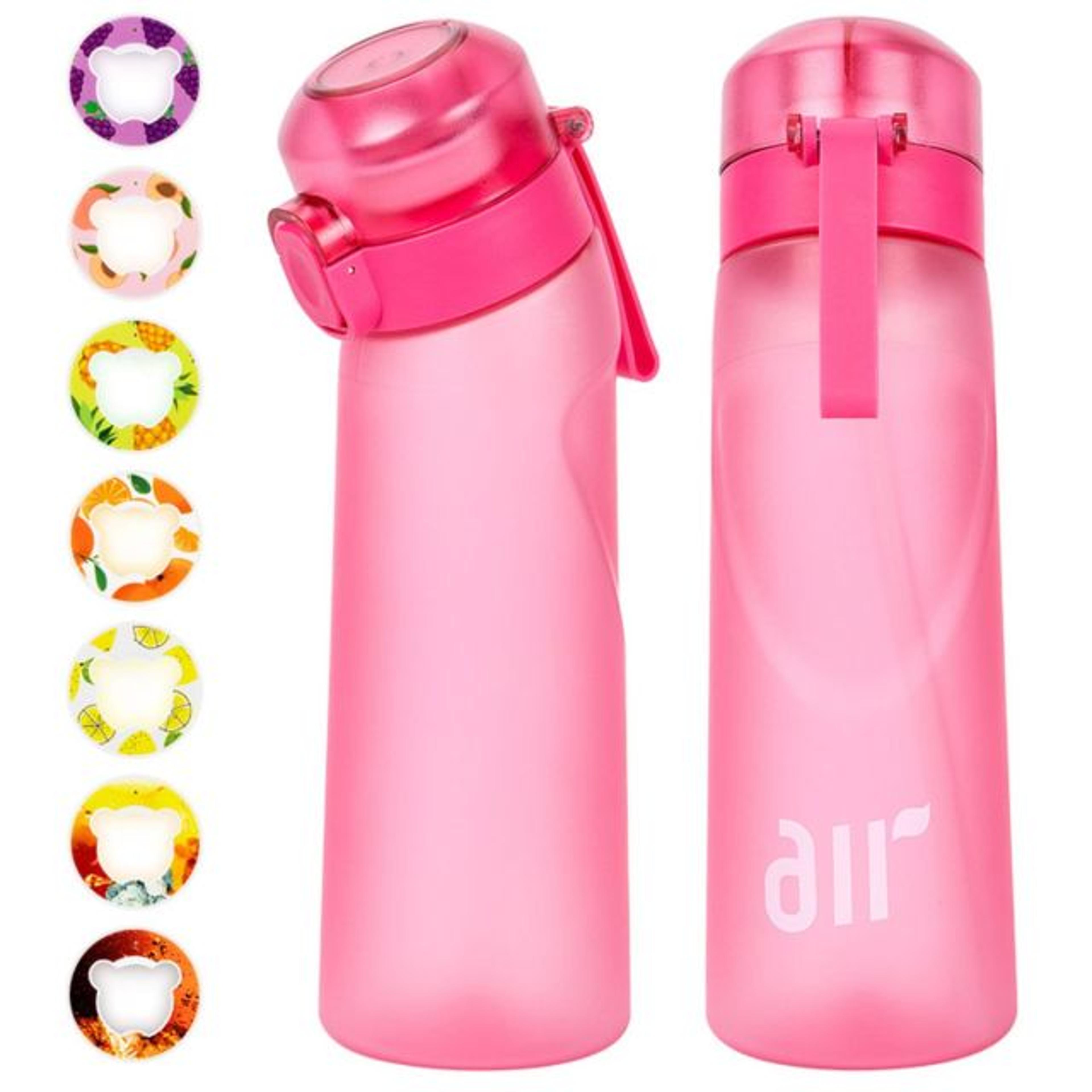 Flavor Water Bottle With Scent Pods Leakproof Air Water Bottle With Straw For Sports  Travel 10