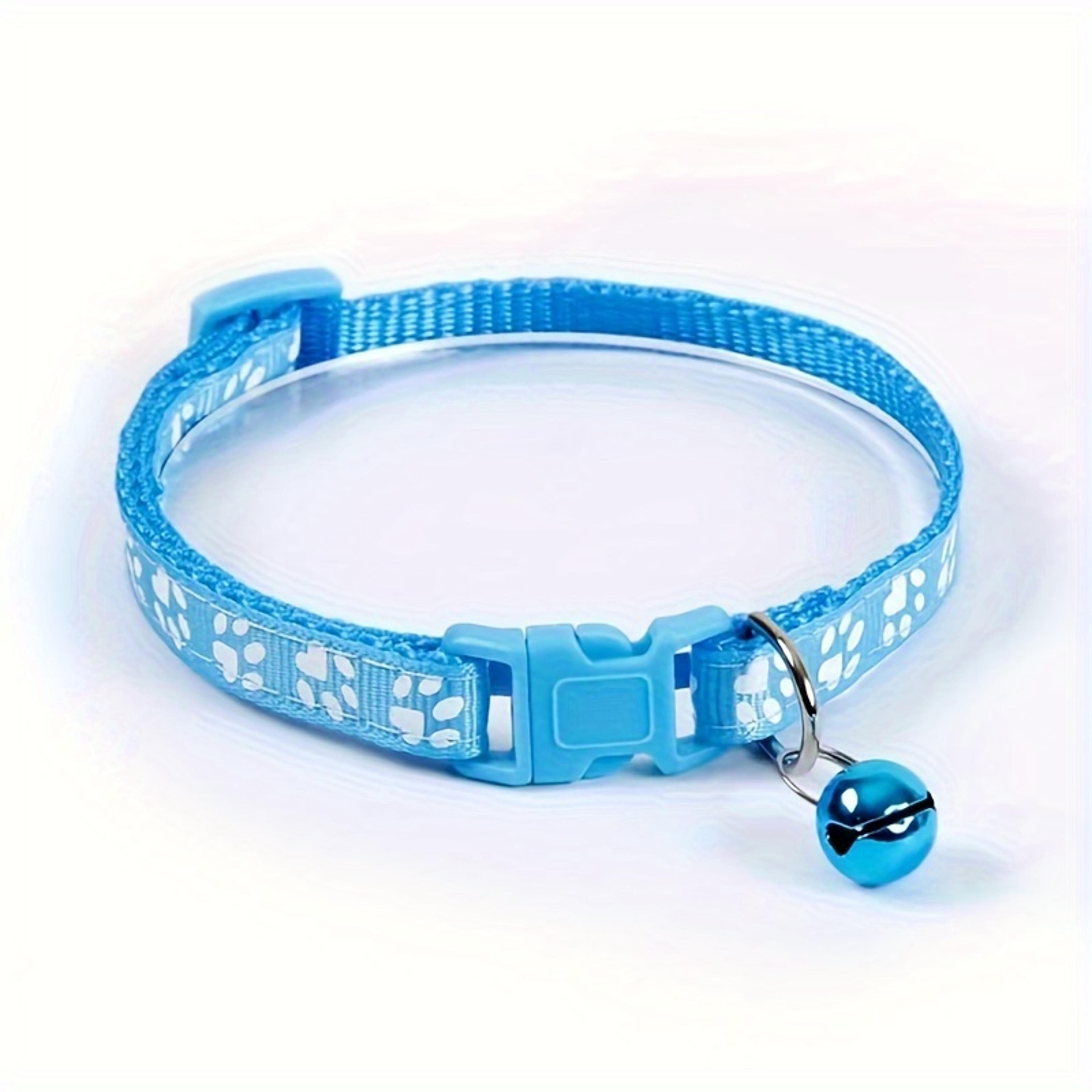 Colorful Cat Collar With Bell Adjustable Kitten Collar For Stylish Everyday Comfort 8