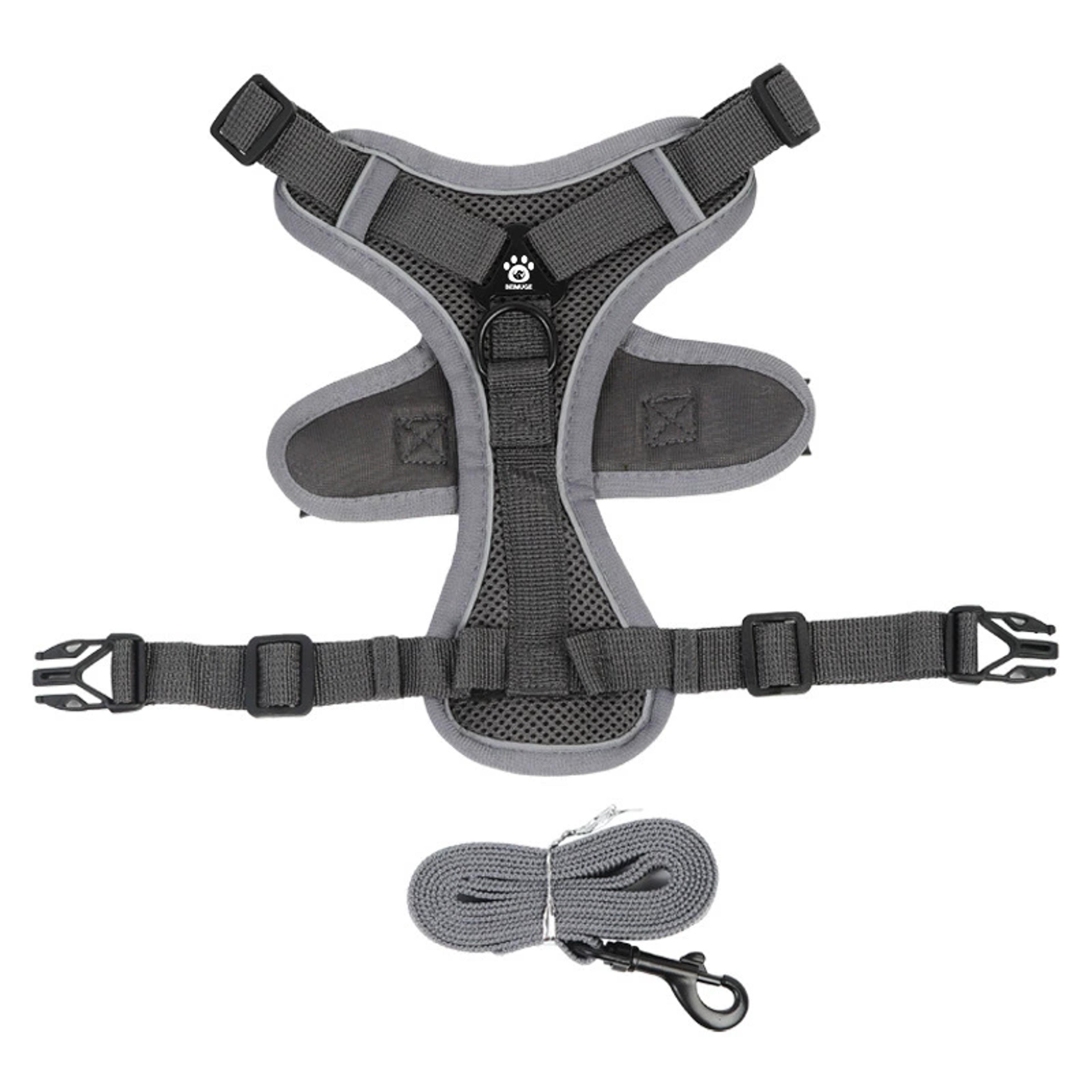Reflective No Pull Dog Harness And Leash Set For Small Dogs  Cats Adjustable Comfort Vest 7