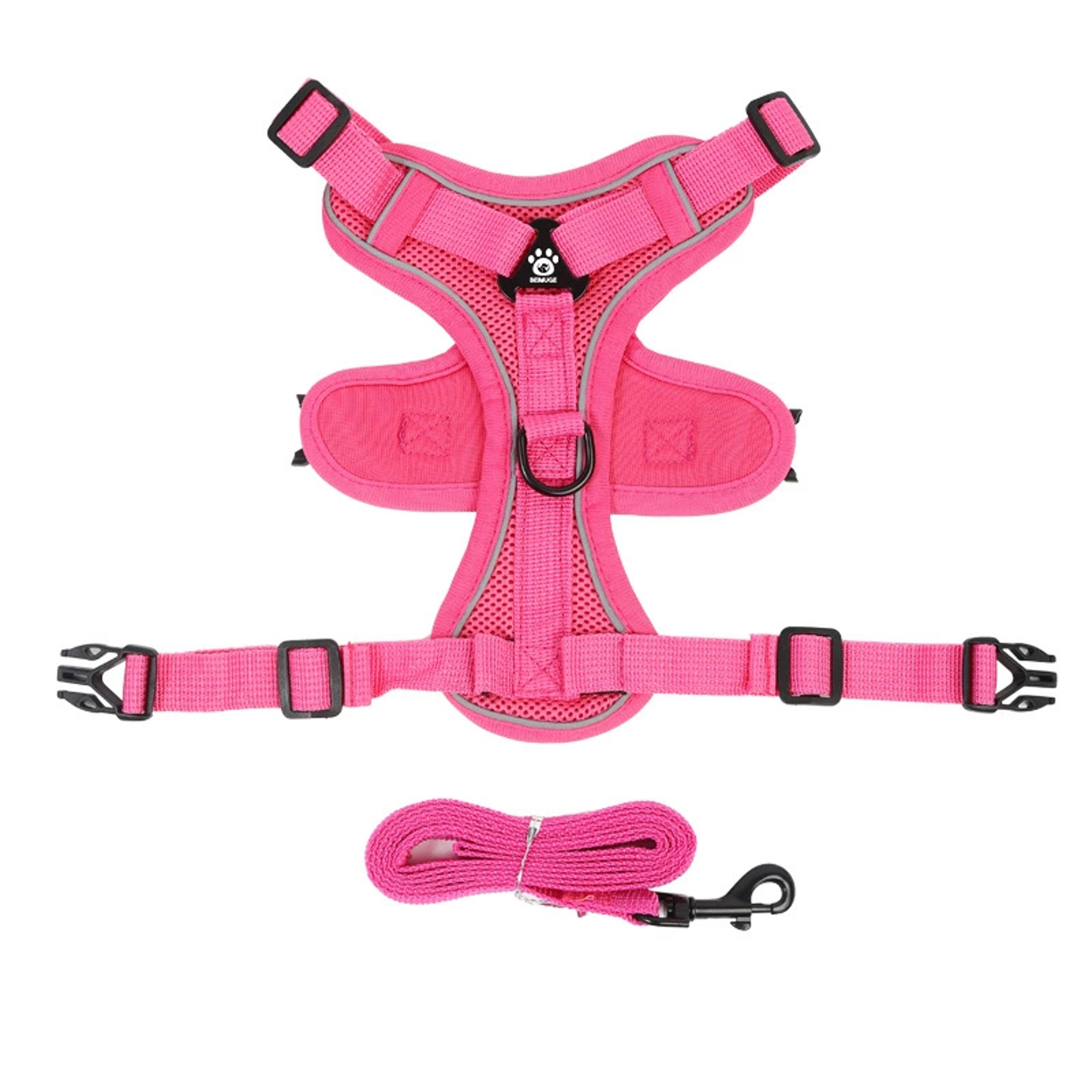 Reflective No Pull Dog Harness And Leash Set For Small Dogs  Cats Adjustable Comfort Vest 6
