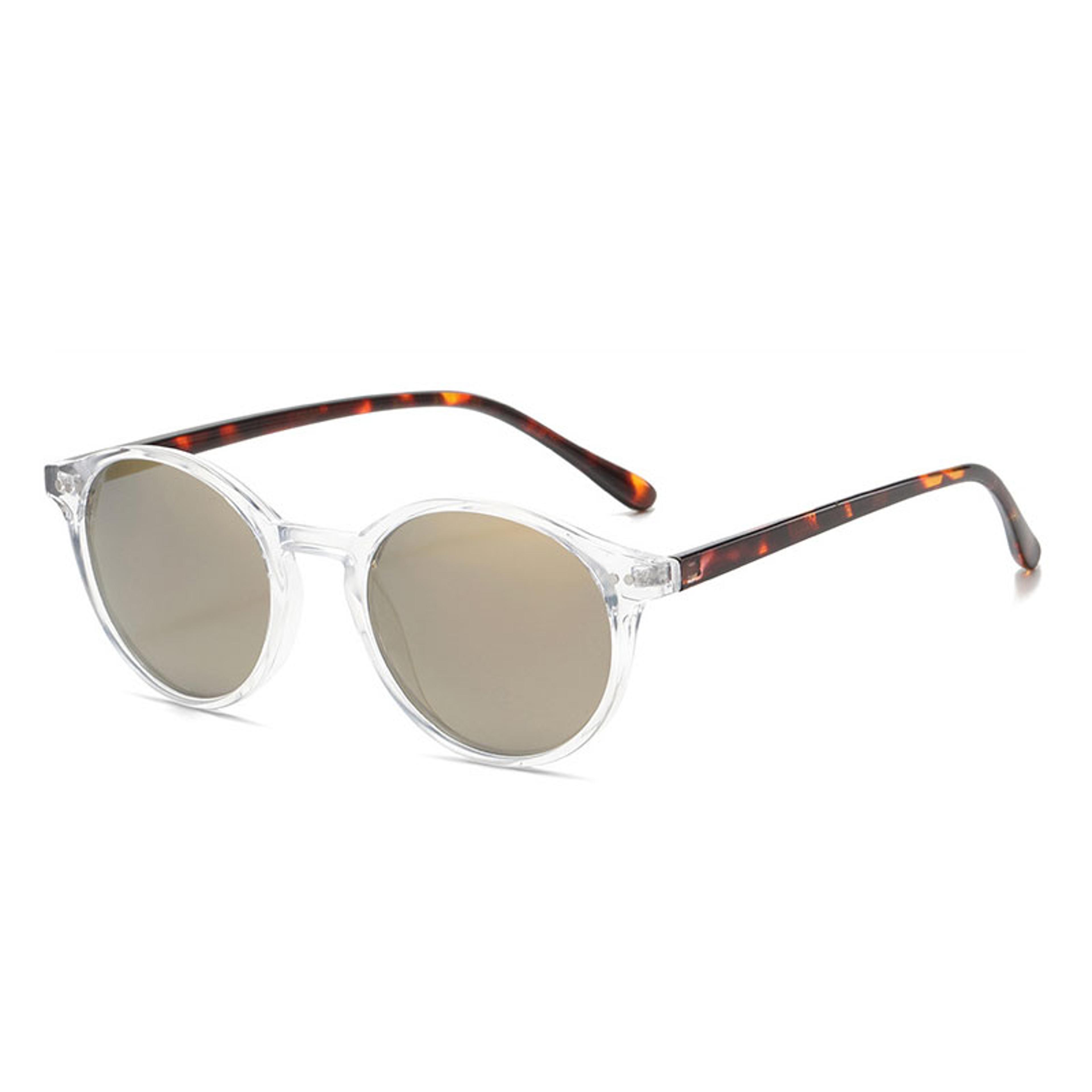 Classic Polarized Sunglasses With Round Leopard Frame For Men  Women 4