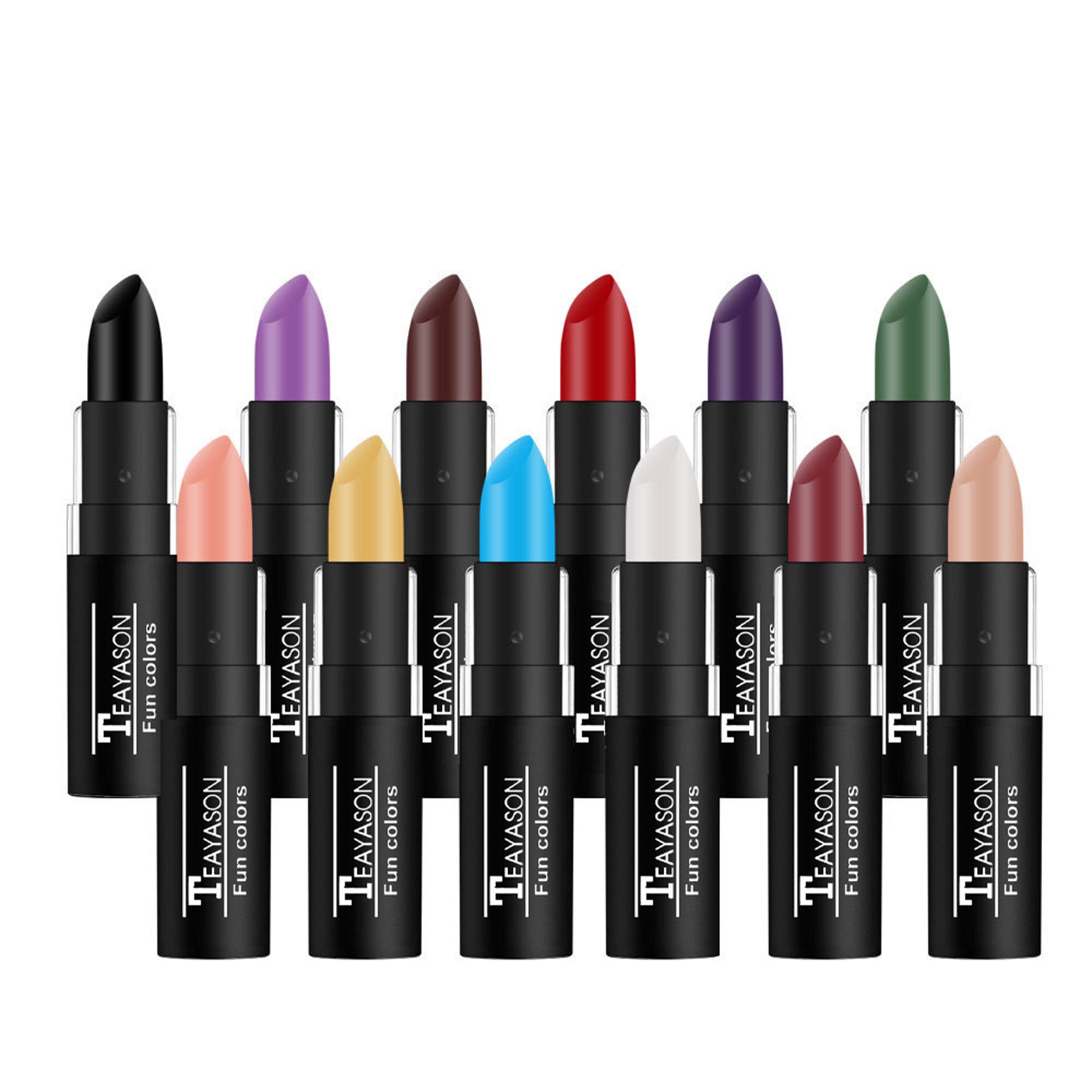 Shades Matte Lipstick Set Waterproof Long Lasting Bold Lip Color Collection 1