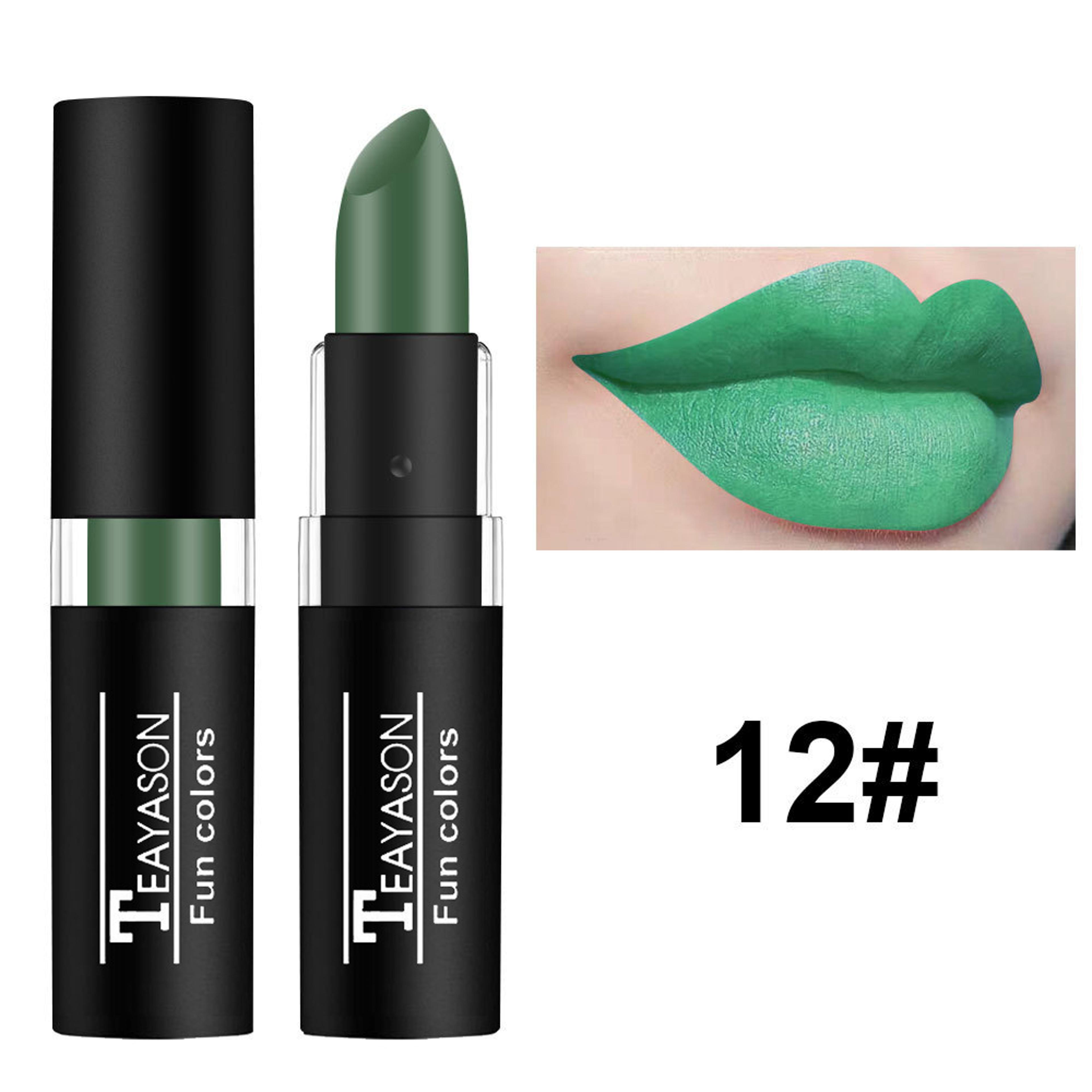 Shades Matte Lipstick Set Waterproof Long Lasting Bold Lip Color Collection 14
