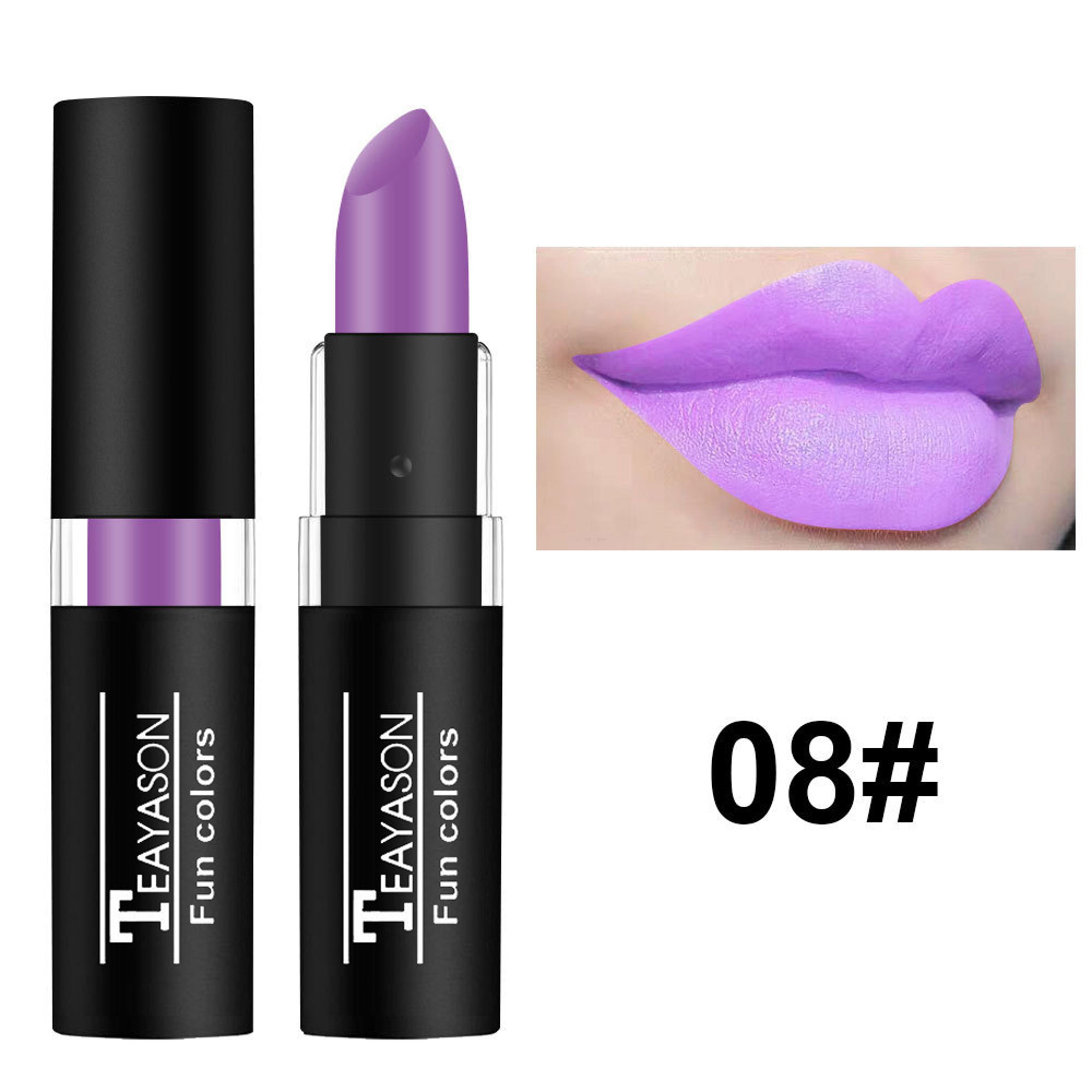 Shades Matte Lipstick Set Waterproof Long Lasting Bold Lip Color Collection 10