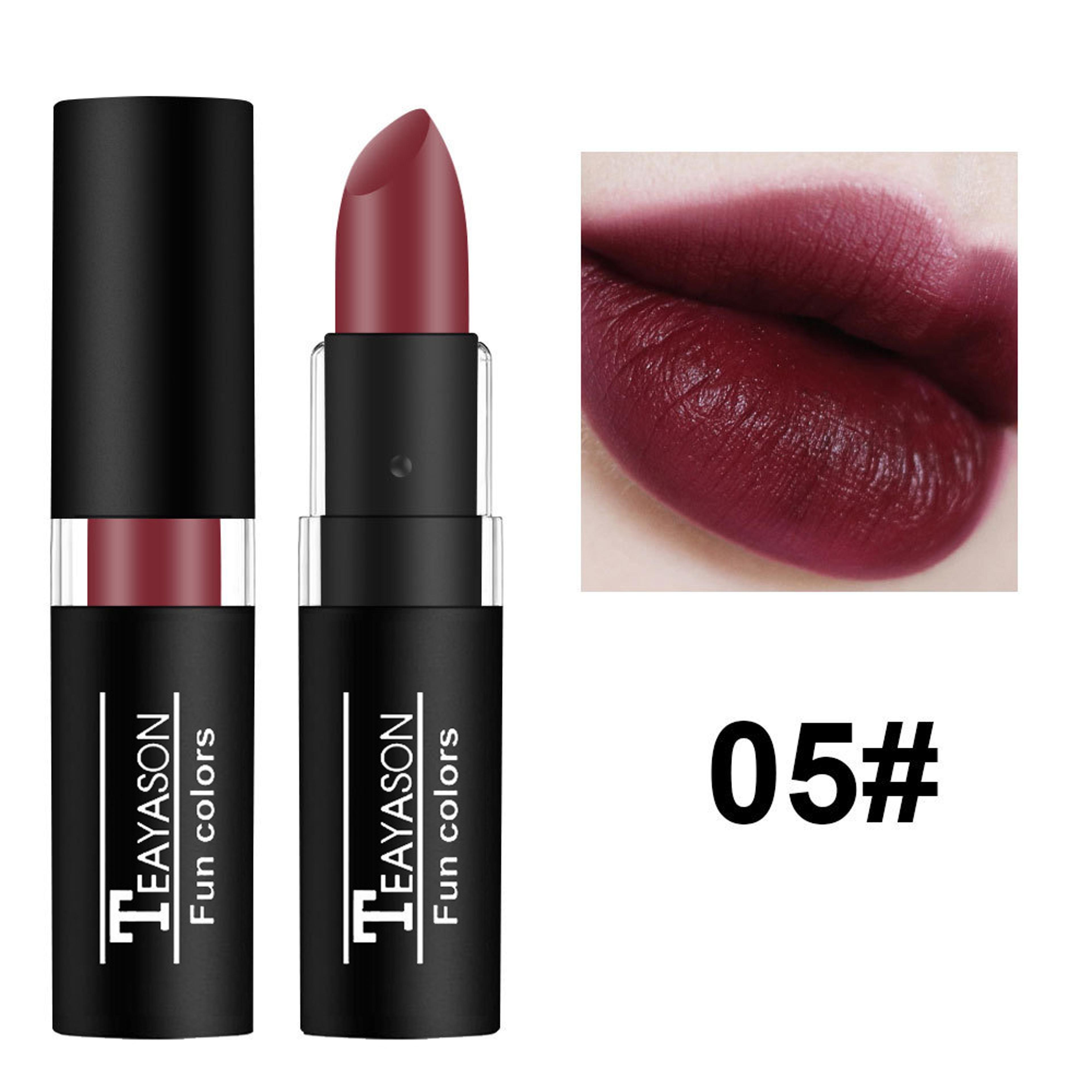 Shades Matte Lipstick Set Waterproof Long Lasting Bold Lip Color Collection 7