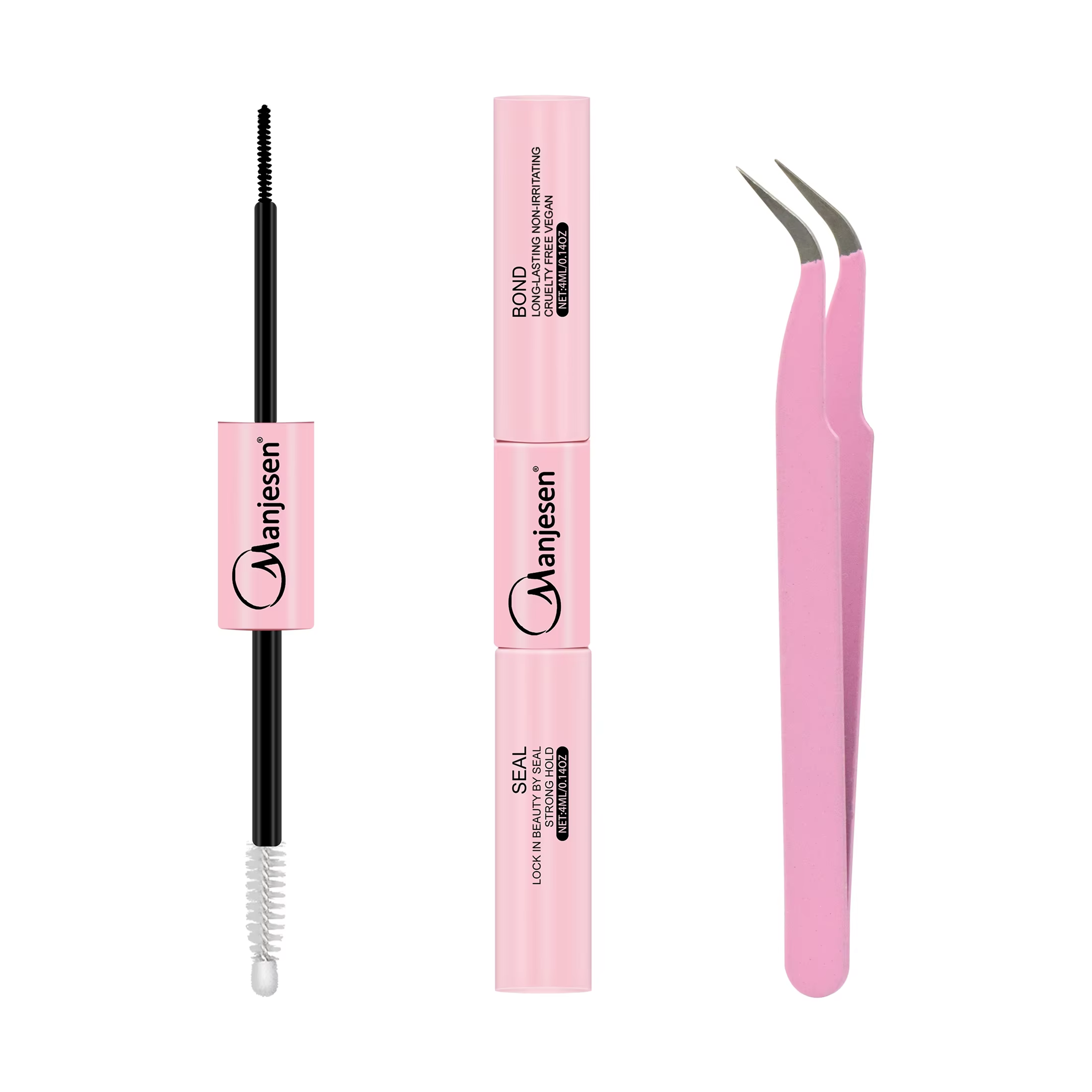 Lash Bond And Seal Kit With Remover  Tweezers For DIY Lash Extensions 8