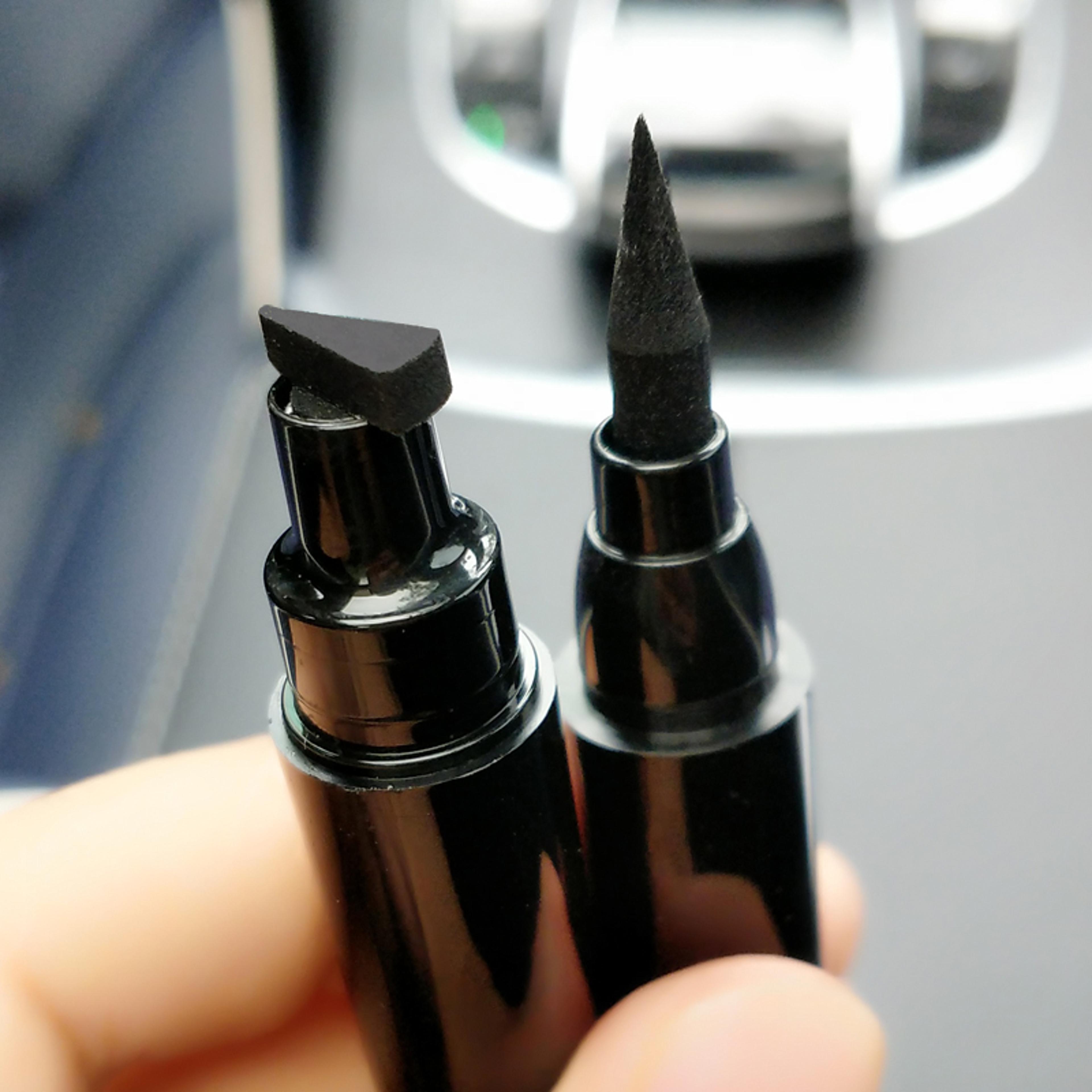 Wing Stamp Waterproof Liquid Eyeliner Pen With Precision Tip Quick Dry Smudge Proof Black Liner 6