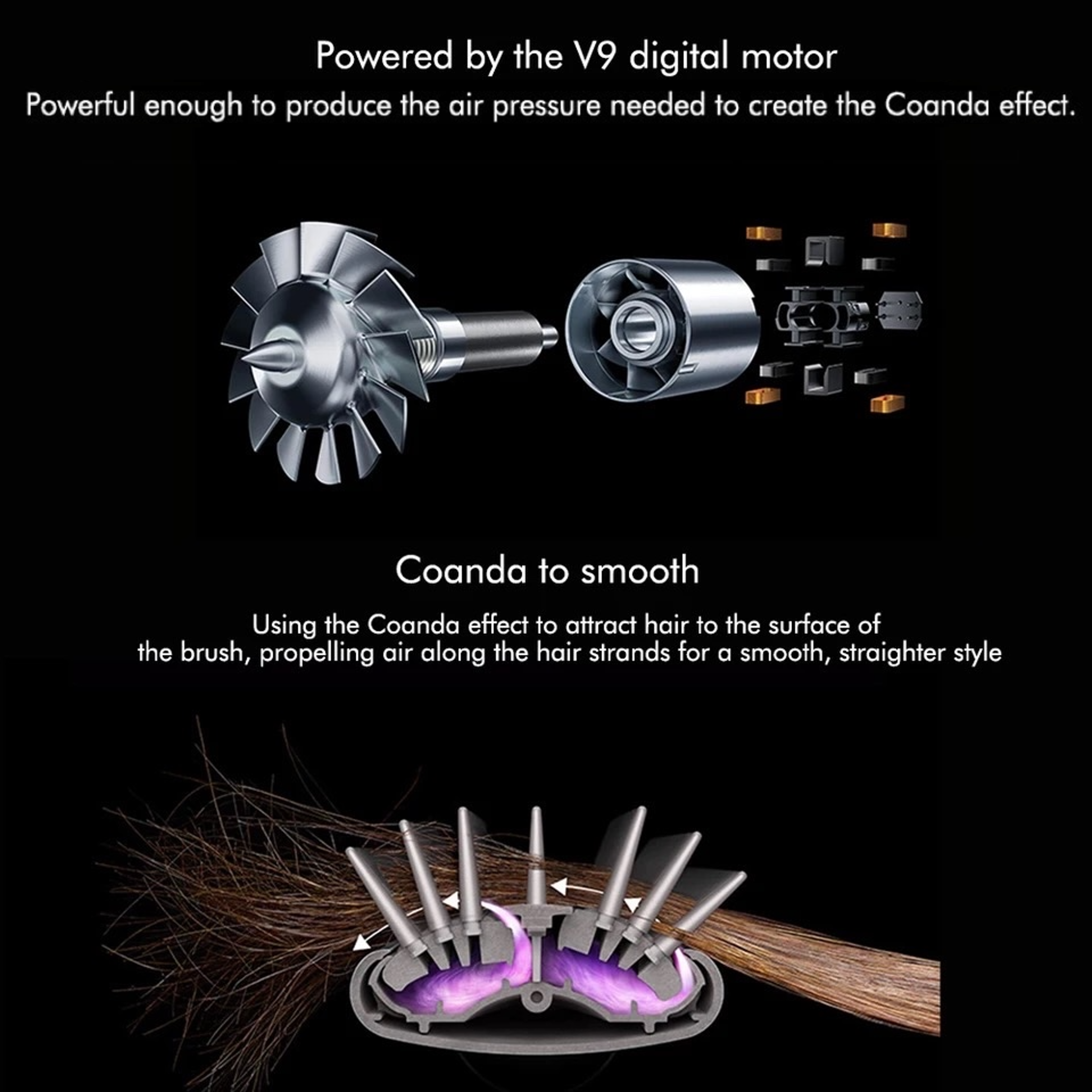 Hair Styler Hot Air Brush Hair Dryer Brush With Curling Barrel Multi Hair Styler 2