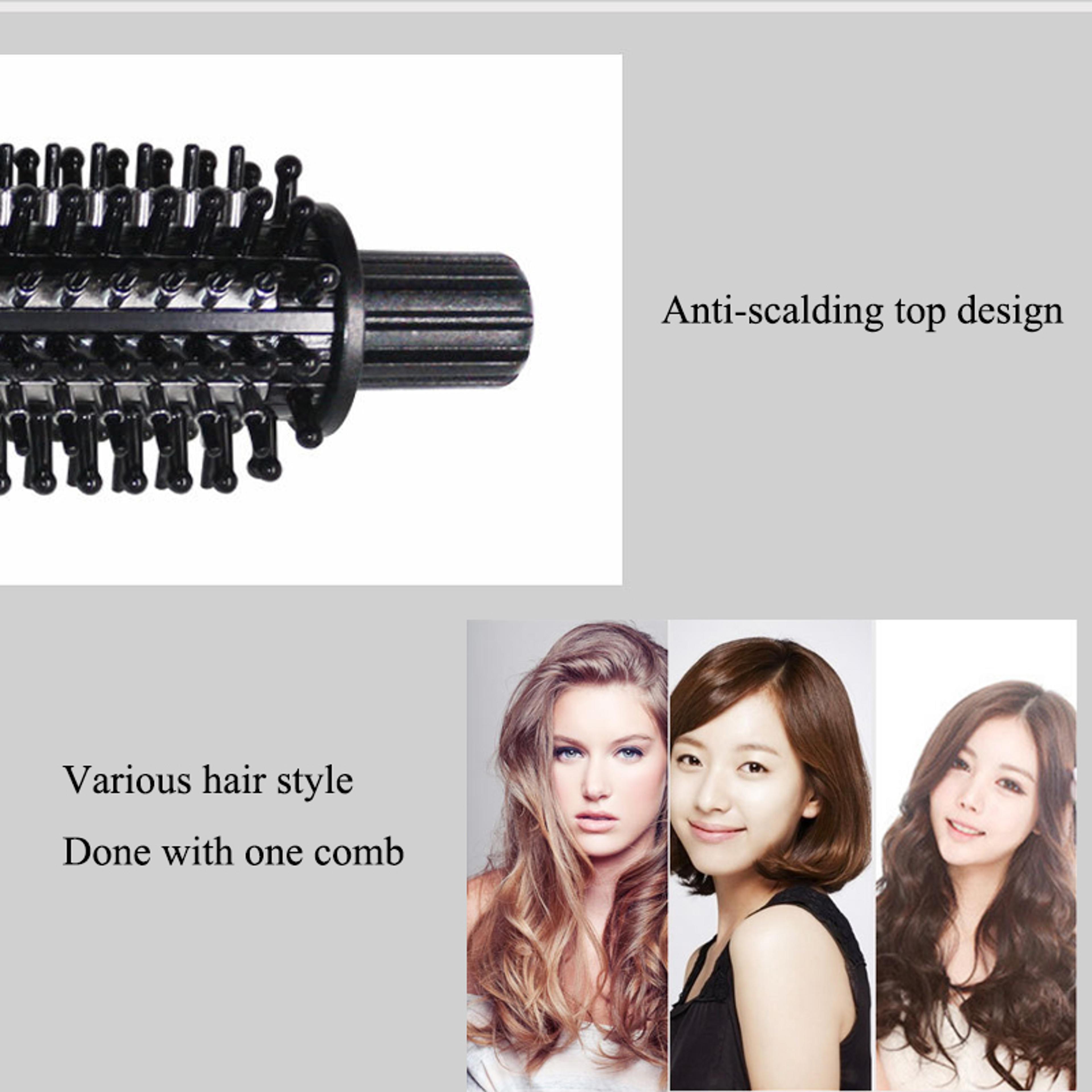 Hair Curler  Ceramic Hot Comb Brush Professional Hair Styling Tool 3