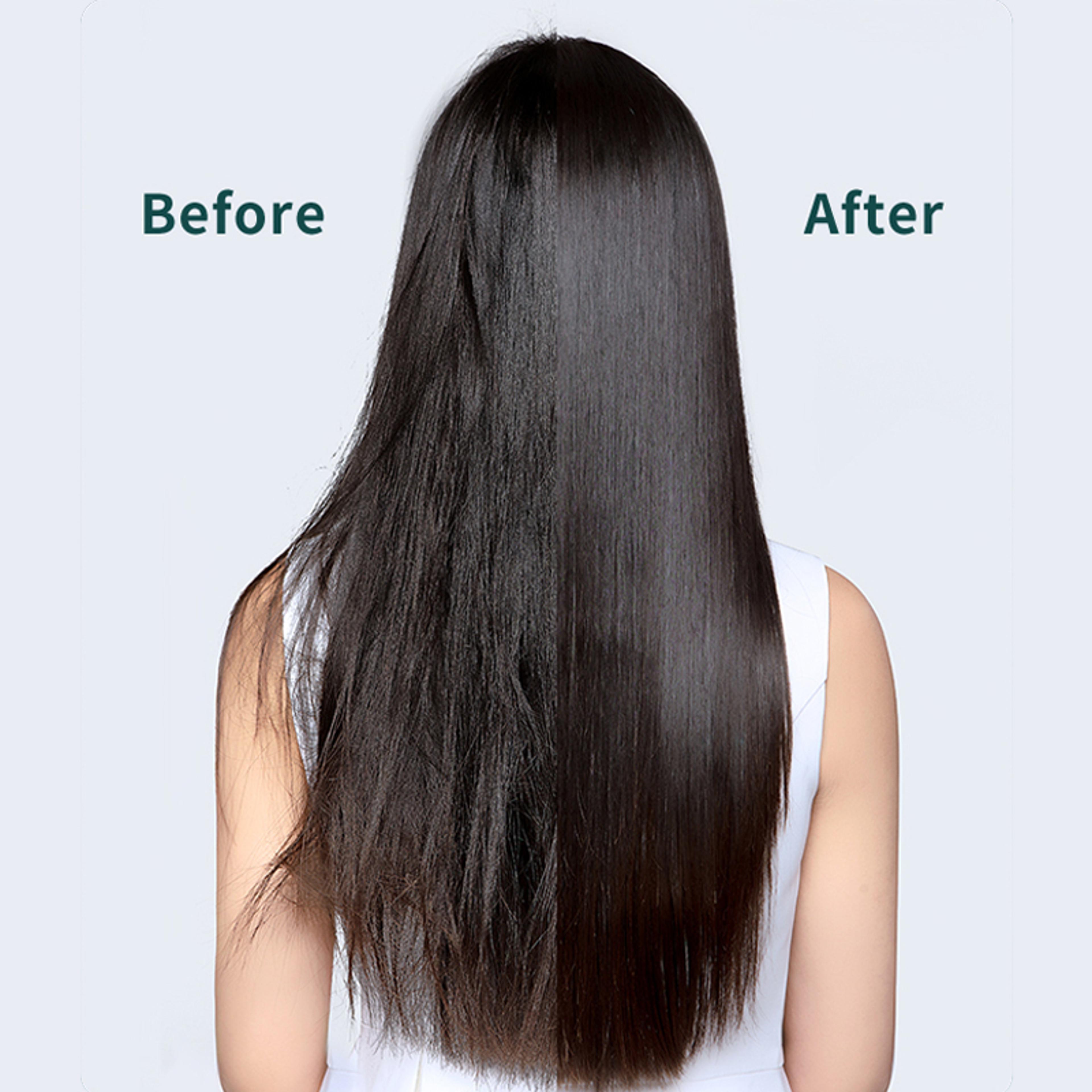 Keratin Ceramic Hair Straightener With Wide Floating Plates Dual Voltage Flat Iron 3