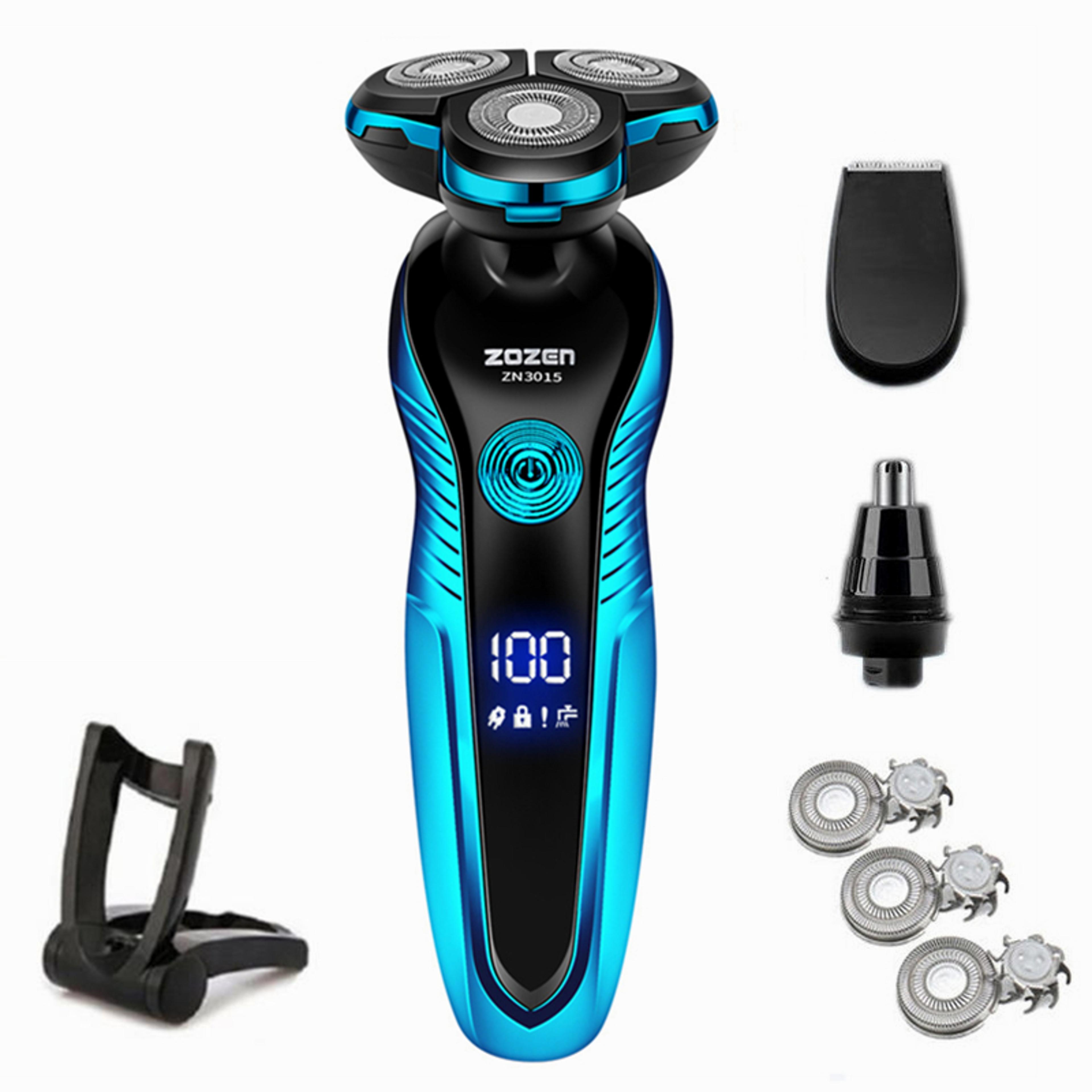 Electric Shaver Rechargeable Wet Dry Beard  Body Hair Trimmer For Men 8